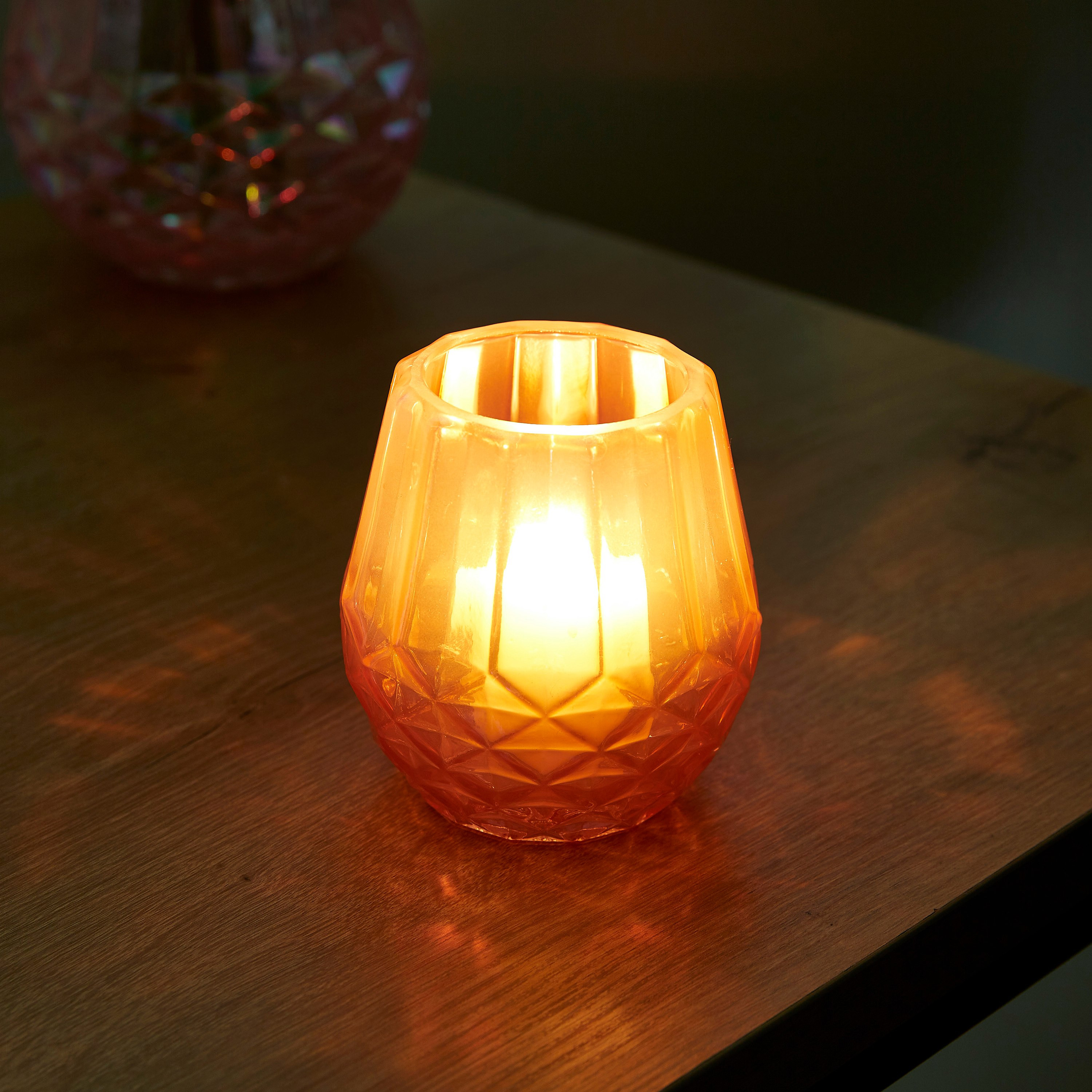 حامل شموع زجاجي مضلع من آفا-hbxlivingroom-decorandaccessories-candleholders-image-2
