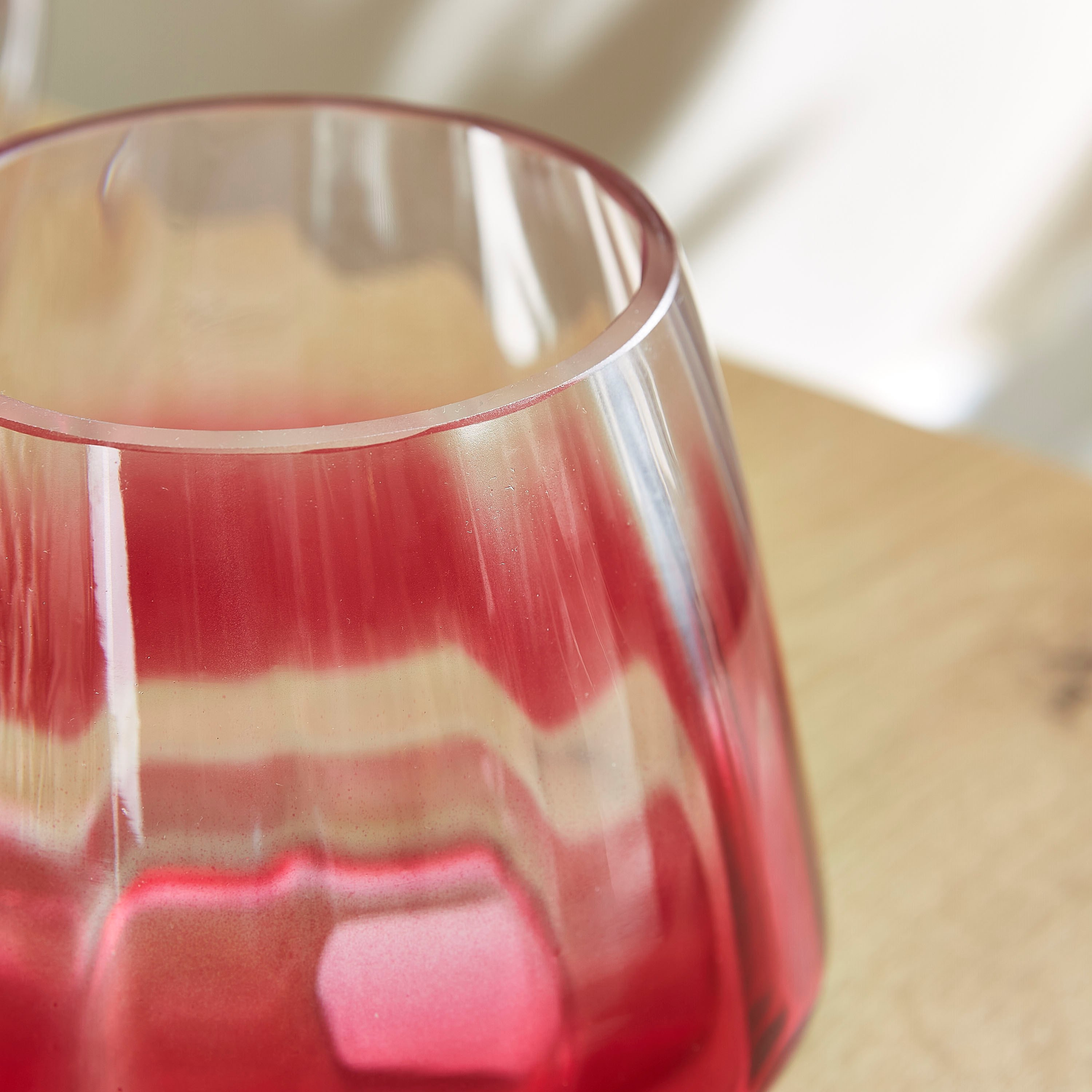 حامل شموع زجاجي متدرج اللون من آفا-hbxlivingroom-decorandaccessories-candleholders-image-4