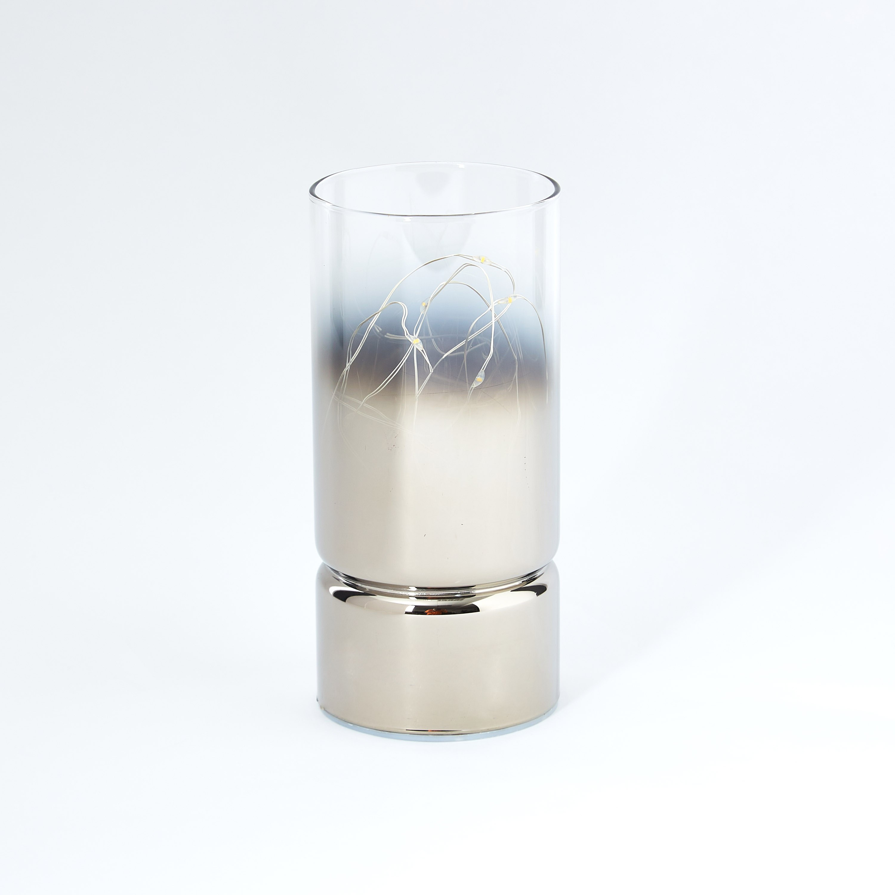 Ava Glass Cylinder Ombre Vase with LED Lights-hbxhomeware-hbxdecorandfurnishings-image-5