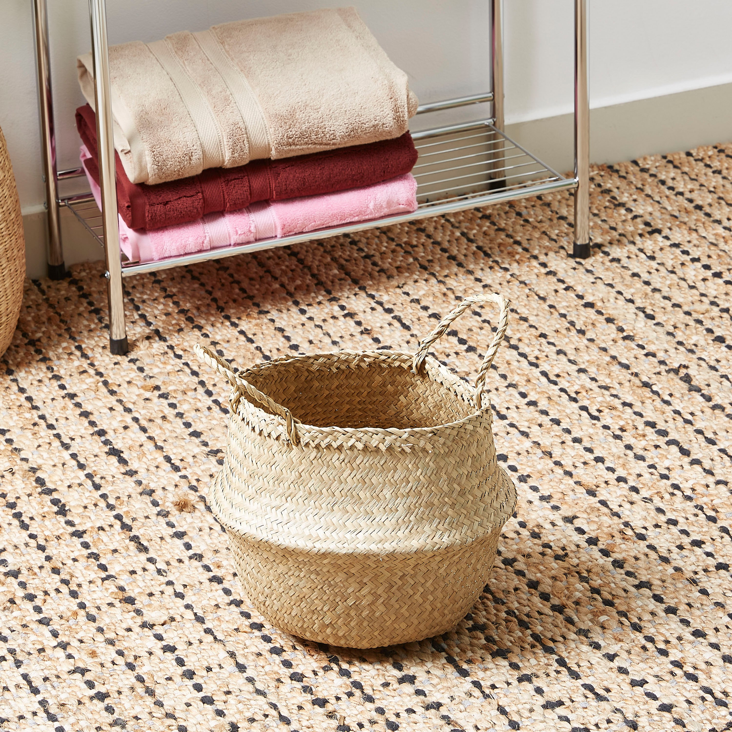 سلة غسيل أعشاب البحر من ناتورا - 25x32 سم-hbxbathroom-bathroomstorage-laundryhampers-image-3