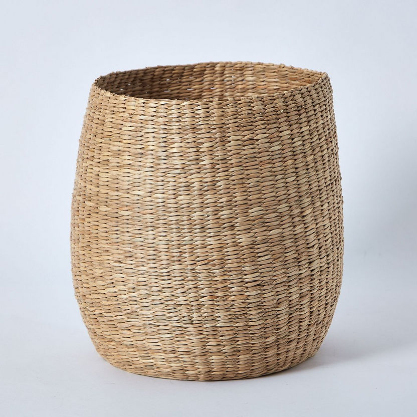 Natura Seagrass Weaved Planter-Planters & Urns-image-4