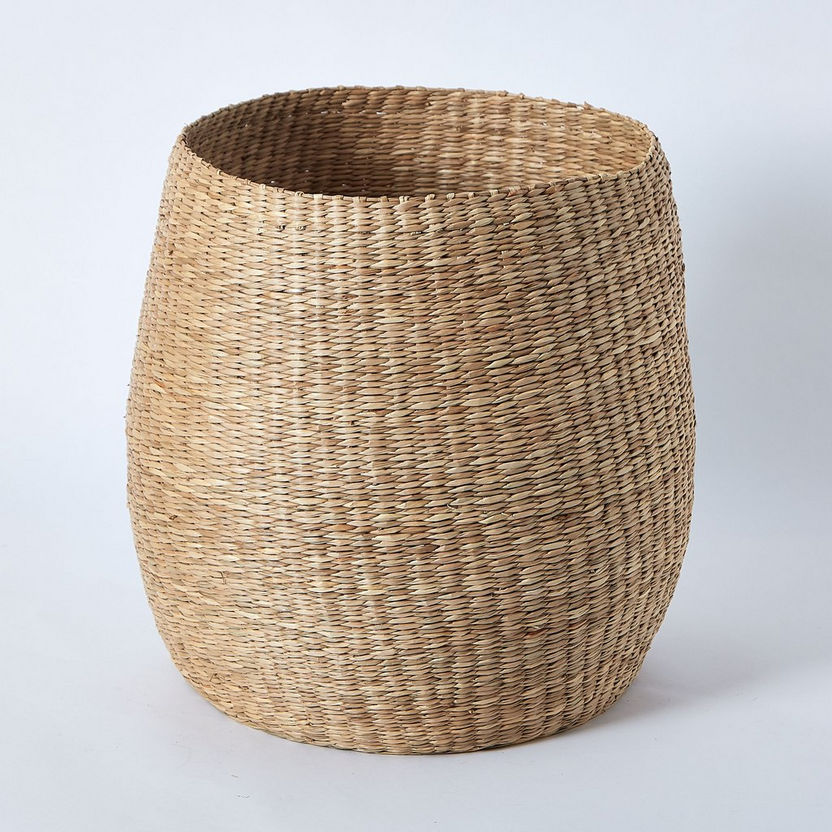 Natura Seagrass Weaved Planter-Artificial Flowers and Plants-image-4