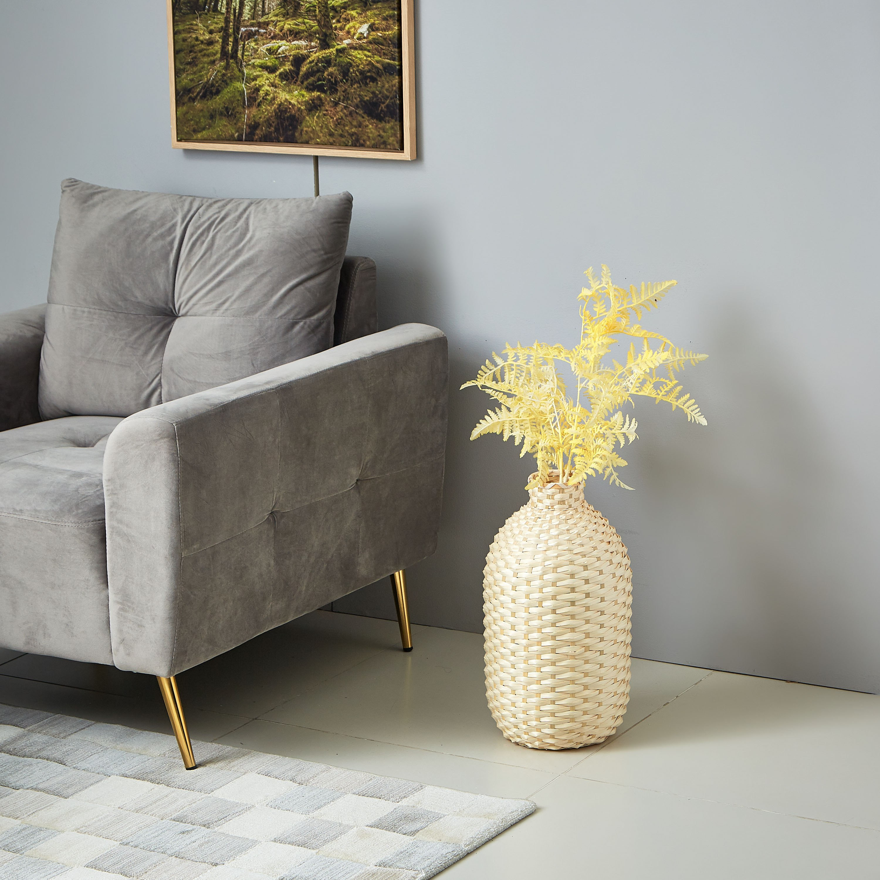مزهرية خيزران بتفاصيل منسوجة من ناتورا -hbxbedroom-decorandaccessories-vases-image-4