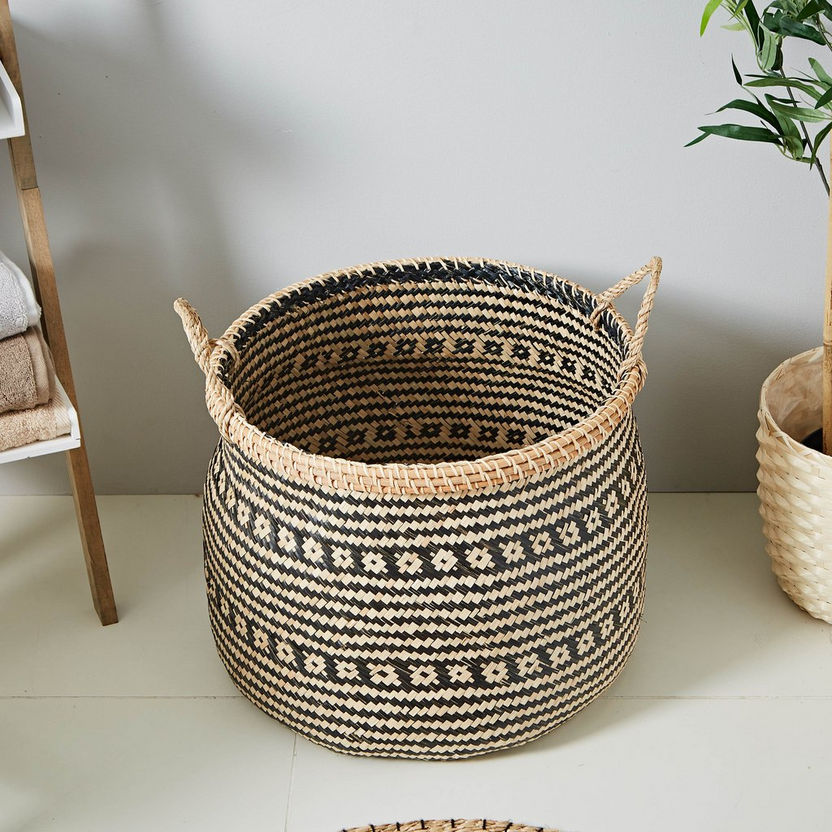 Natura Seagrass Basket - 40x52 cm-Laundry Hampers-image-1