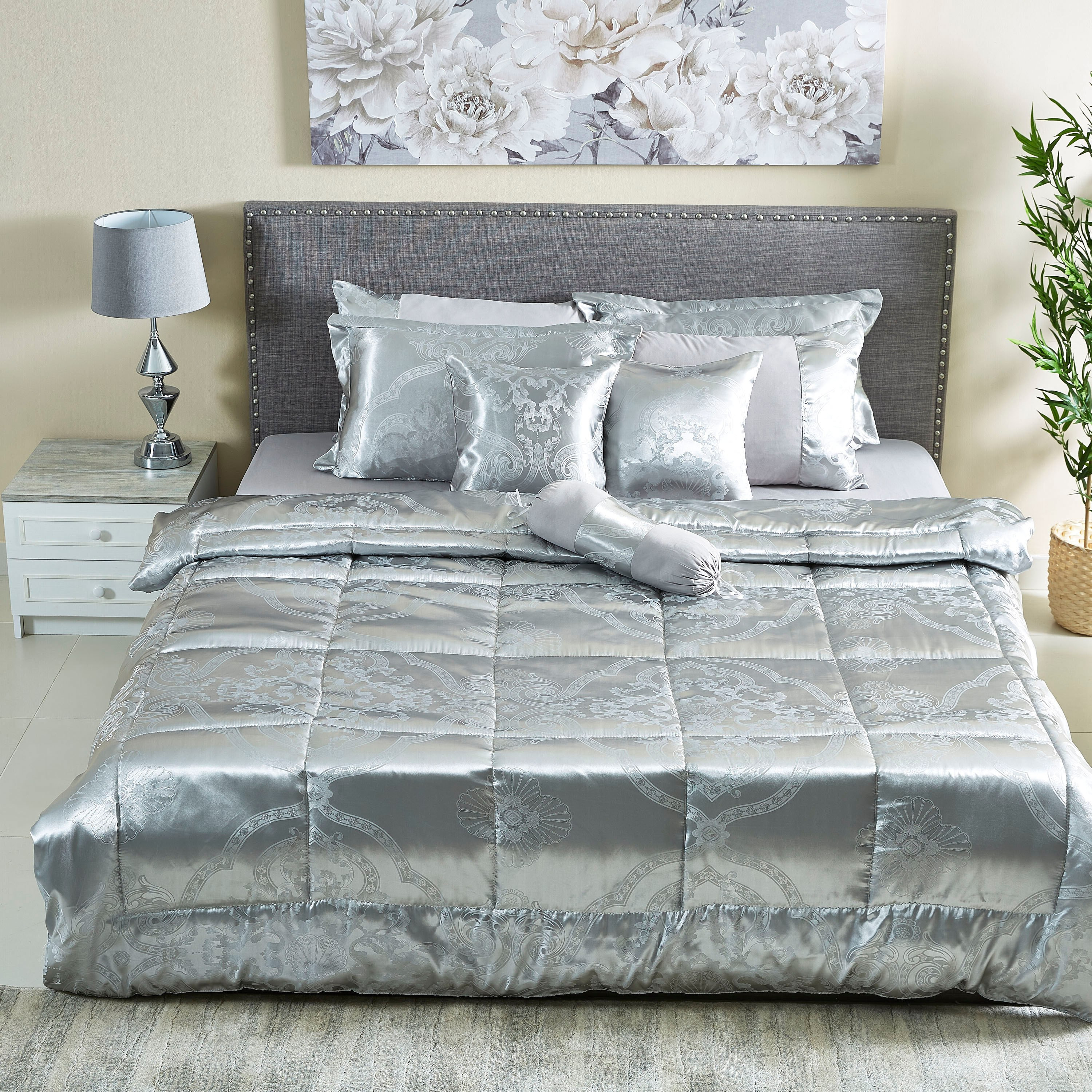 Zurie 9-Piece King BIAB Comforter Set - 220x240 cm-hbxhomeware-hbxdecorandfurnishings-image-1