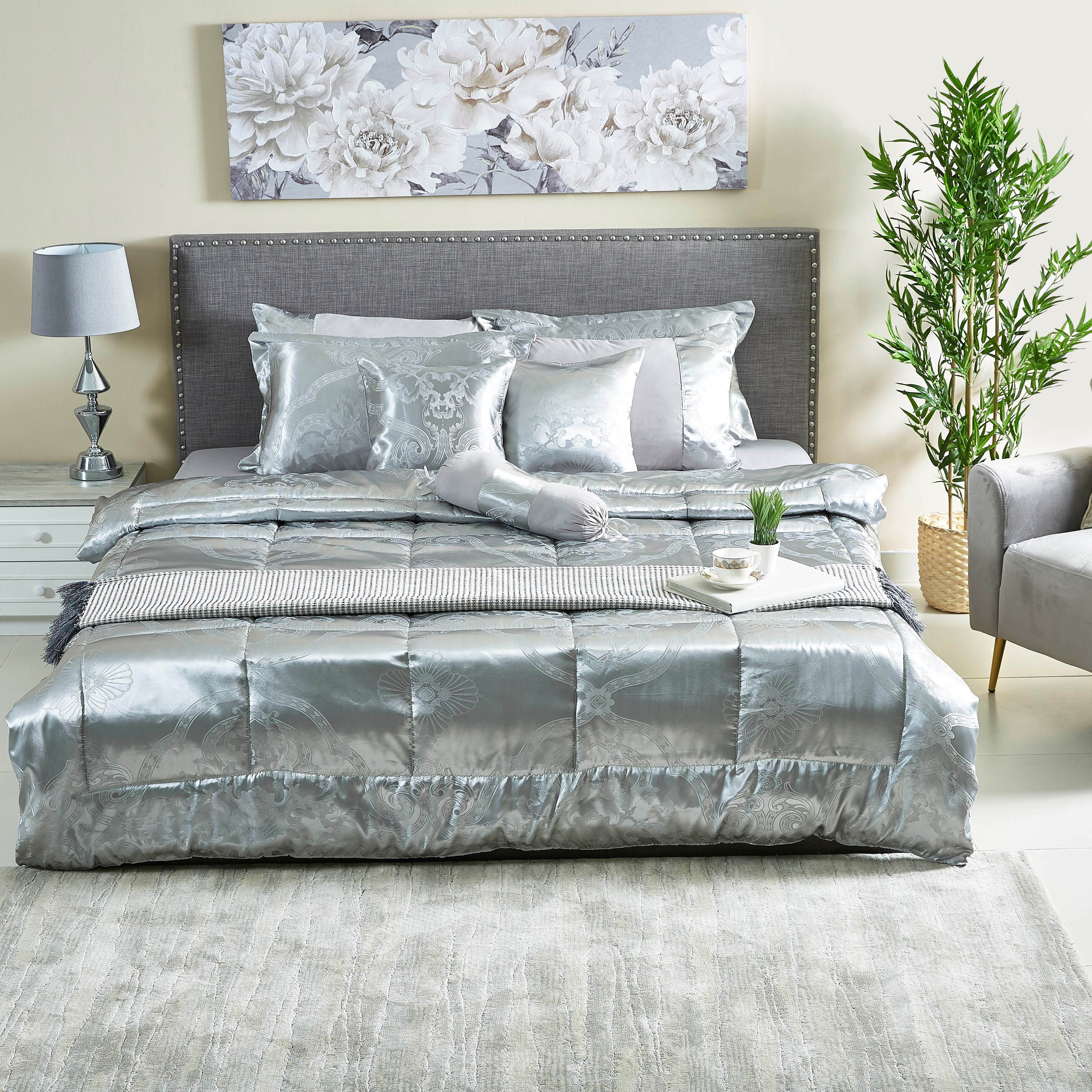 Zurie 9-Piece King BIAB Comforter Set - 220x240 cm-hbxhomeware-hbxdecorandfurnishings-image-4
