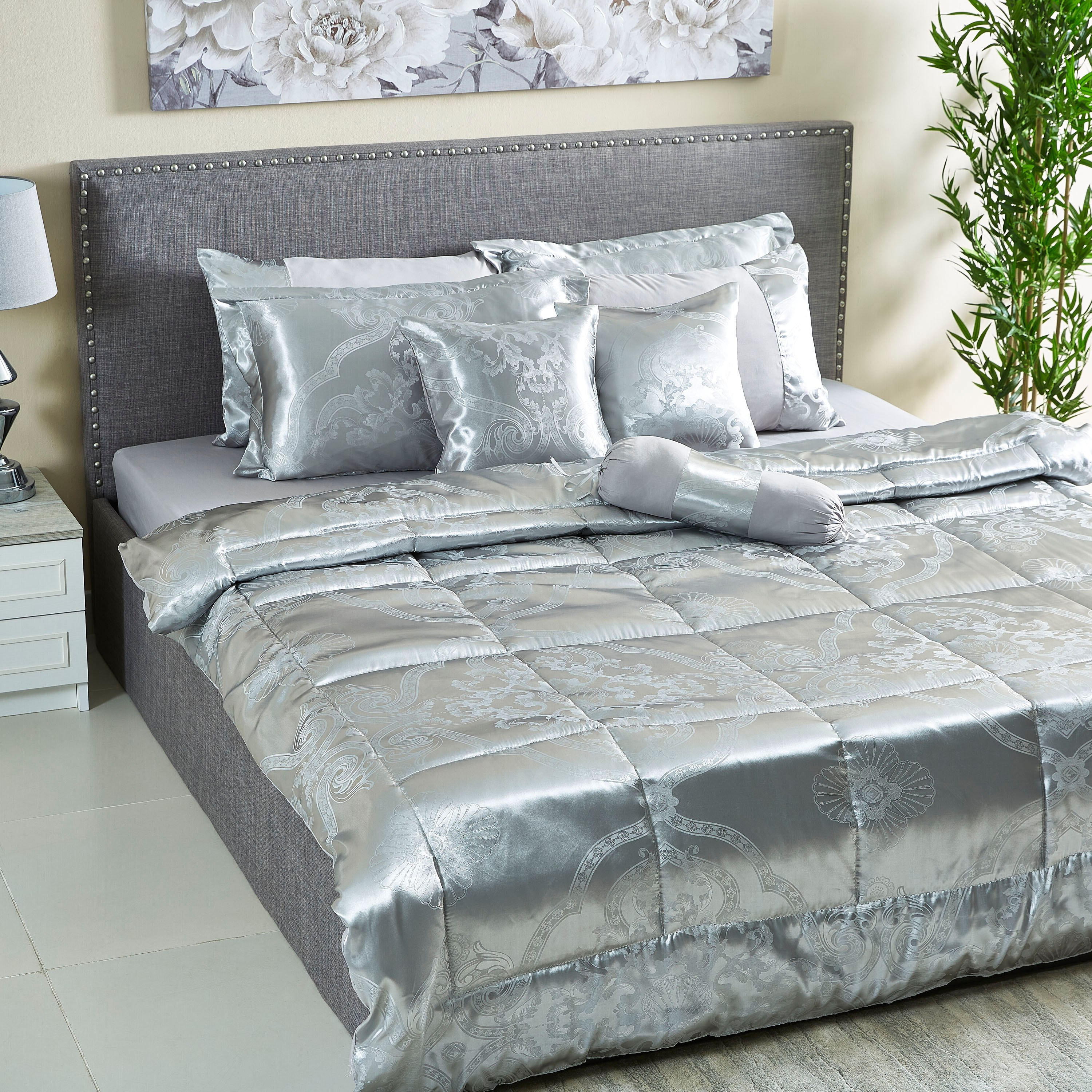 Zurie 9-Piece King BIAB Comforter Set - 220x240 cm-hbxhomeware-hbxdecorandfurnishings-image-5