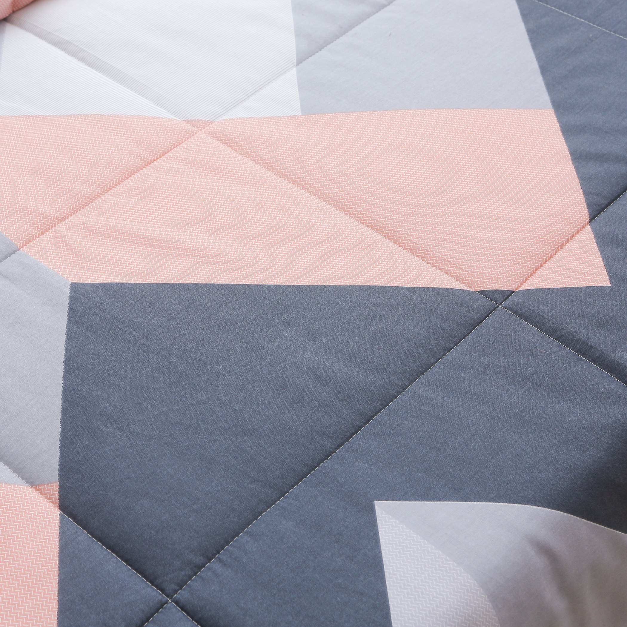 Gael 3-Piece Printed Cotton Satin Twin Comforter Set - 160x220 cm-hbxhomeware-hbxdecorandfurnishings-image-3