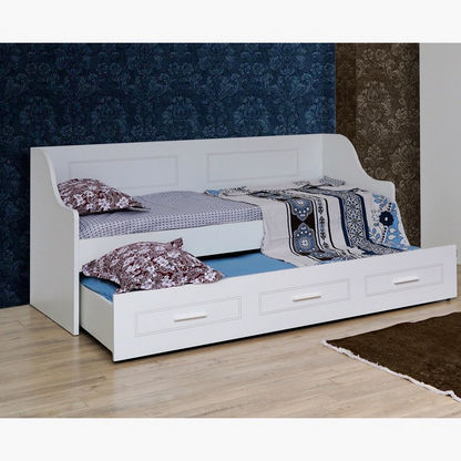 Boston Single Day Bed with Pull-Out Bed - 90x200 cm-Beds-image-0