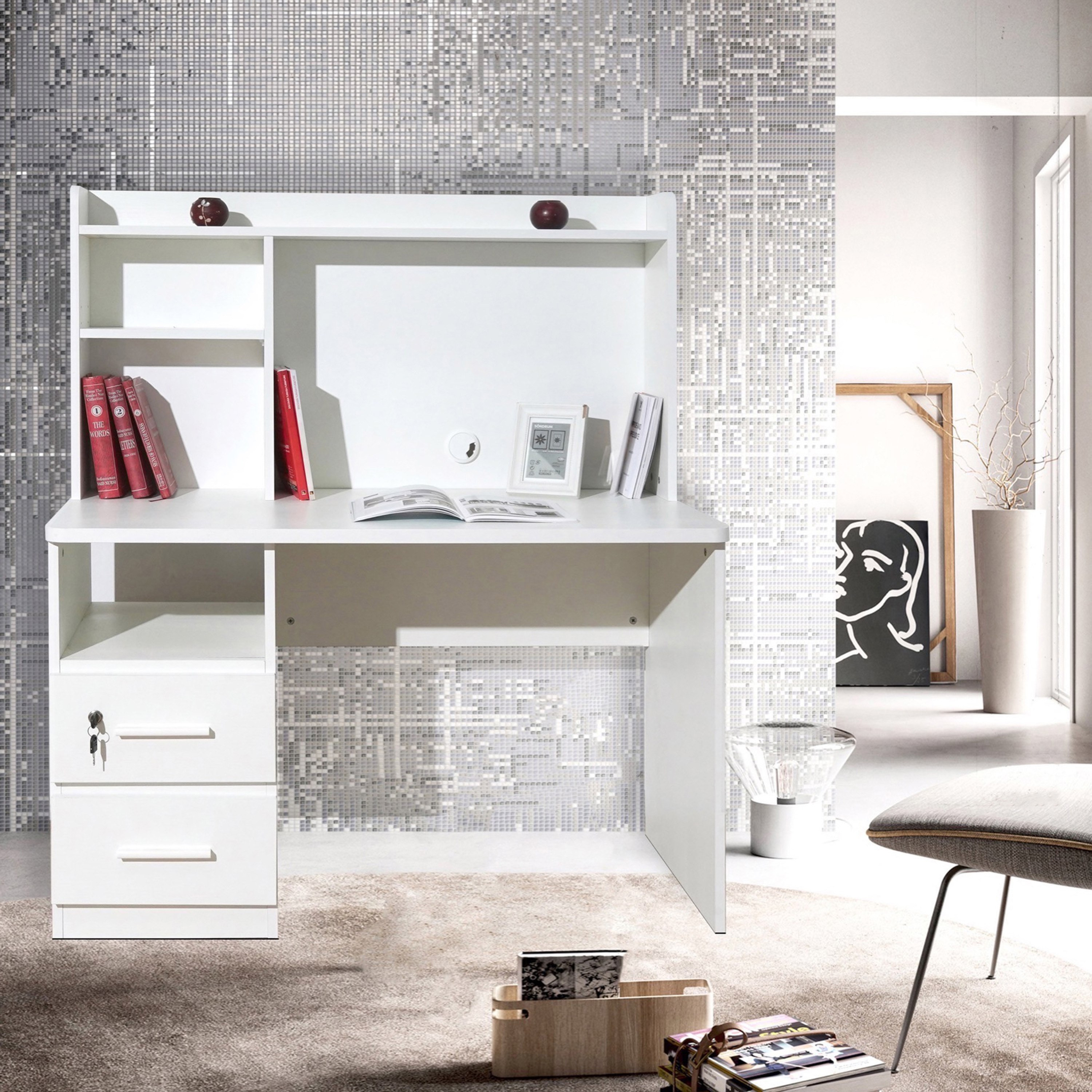 مكتب دراسة مع خزانة من بوسطن-hbxfurniture-office-desks-image-6