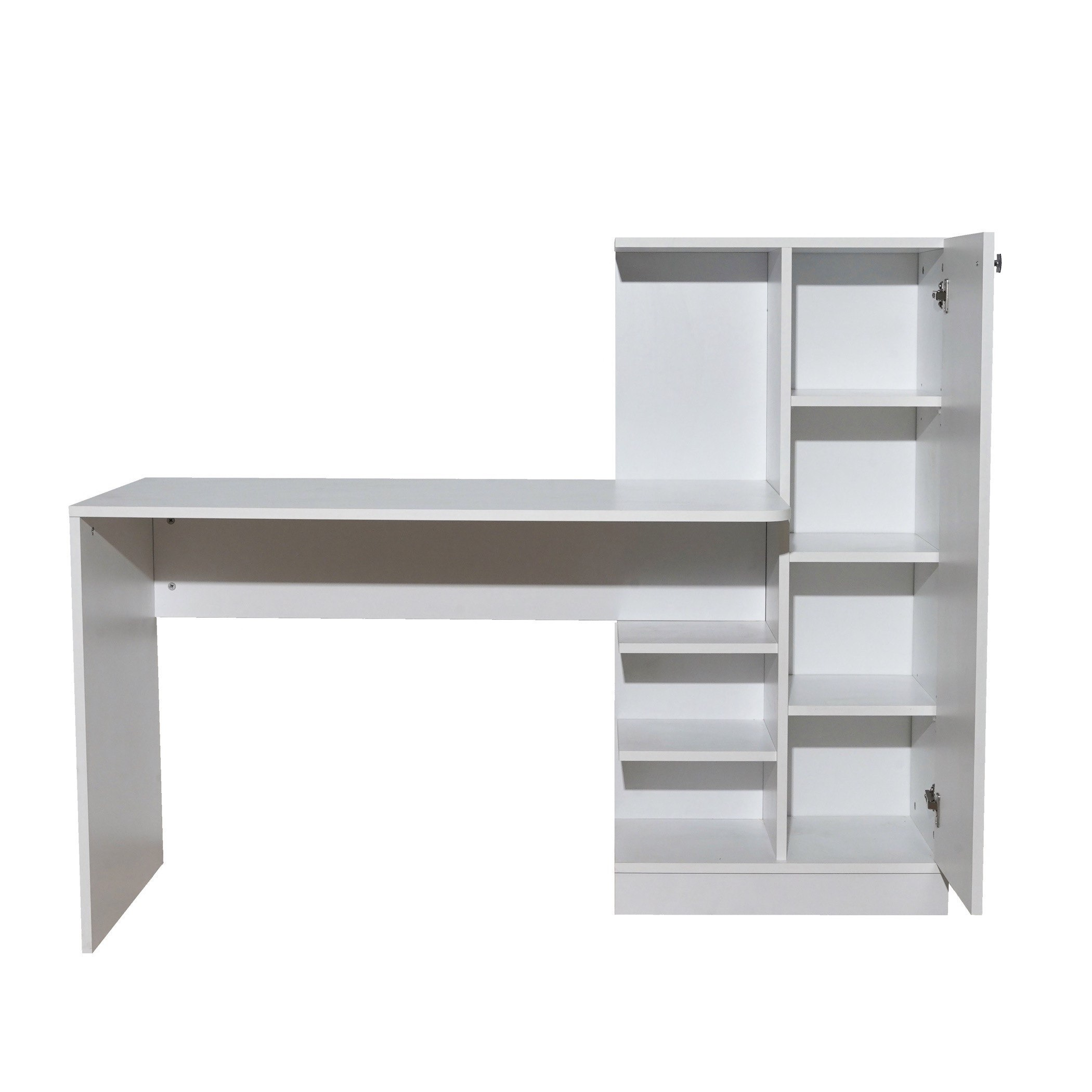 مكتب دراسة مع خزانة الكتب من كومو-hbxfurniture-office-desks-image-3