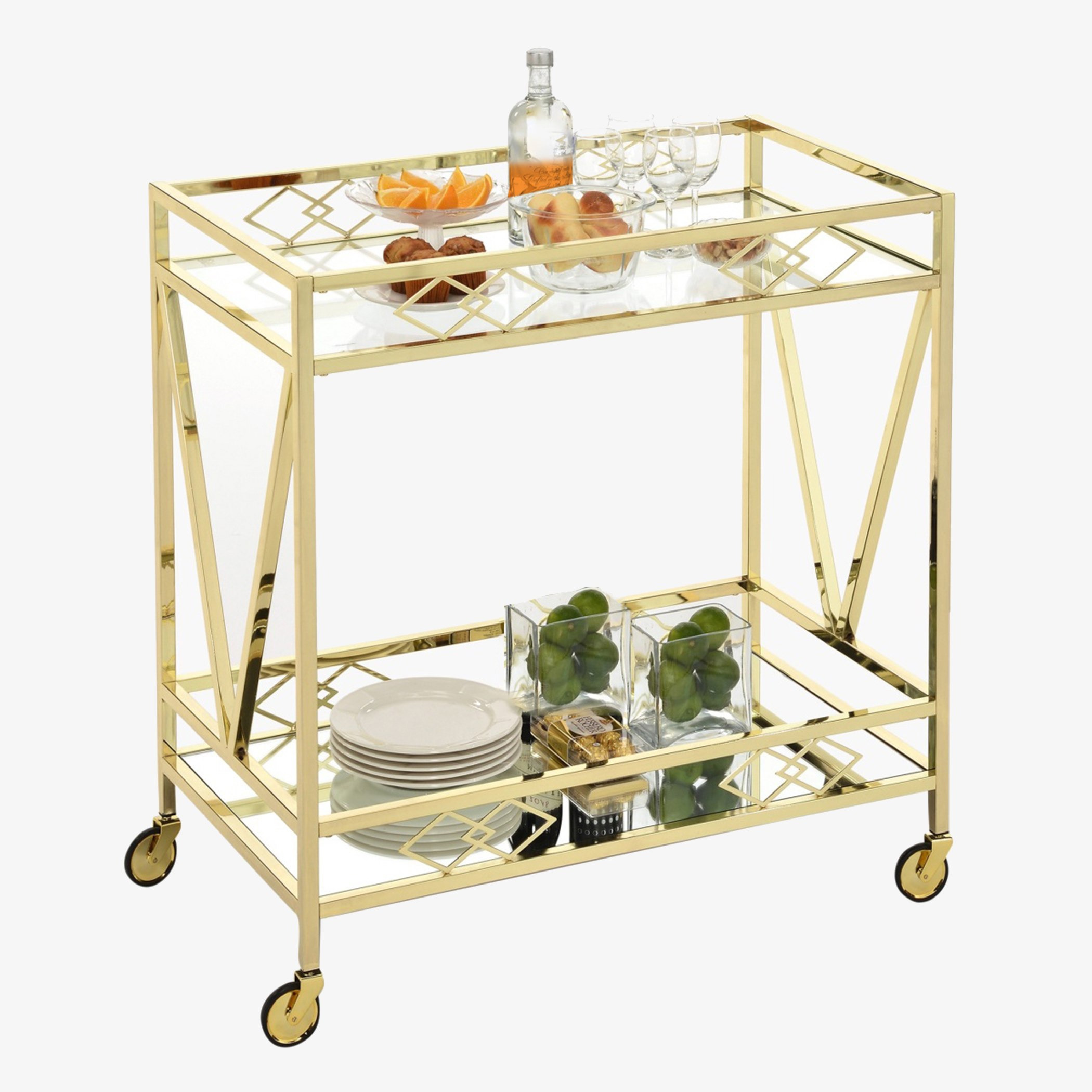 Abigail Large Serving Trolley-hbxlivingroom-tablesandstands-servingtrolleys-image-2