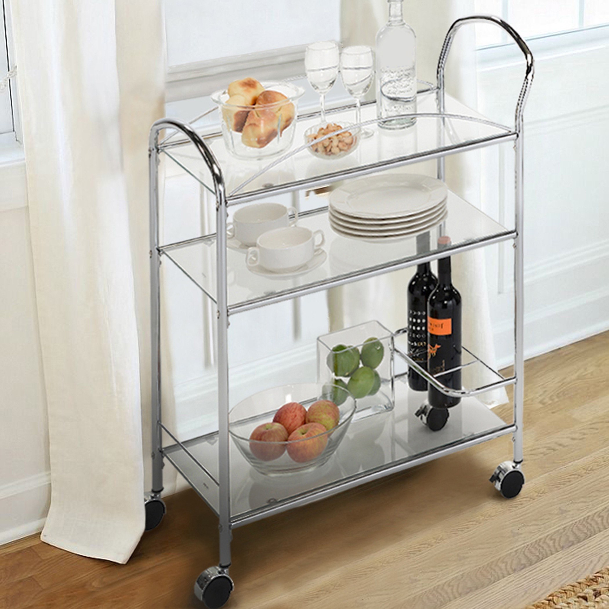 عربة ضيافة 3 طوابق من ممفيس-hbxlivingroom-tablesandstands-servingtrolleys-image-1