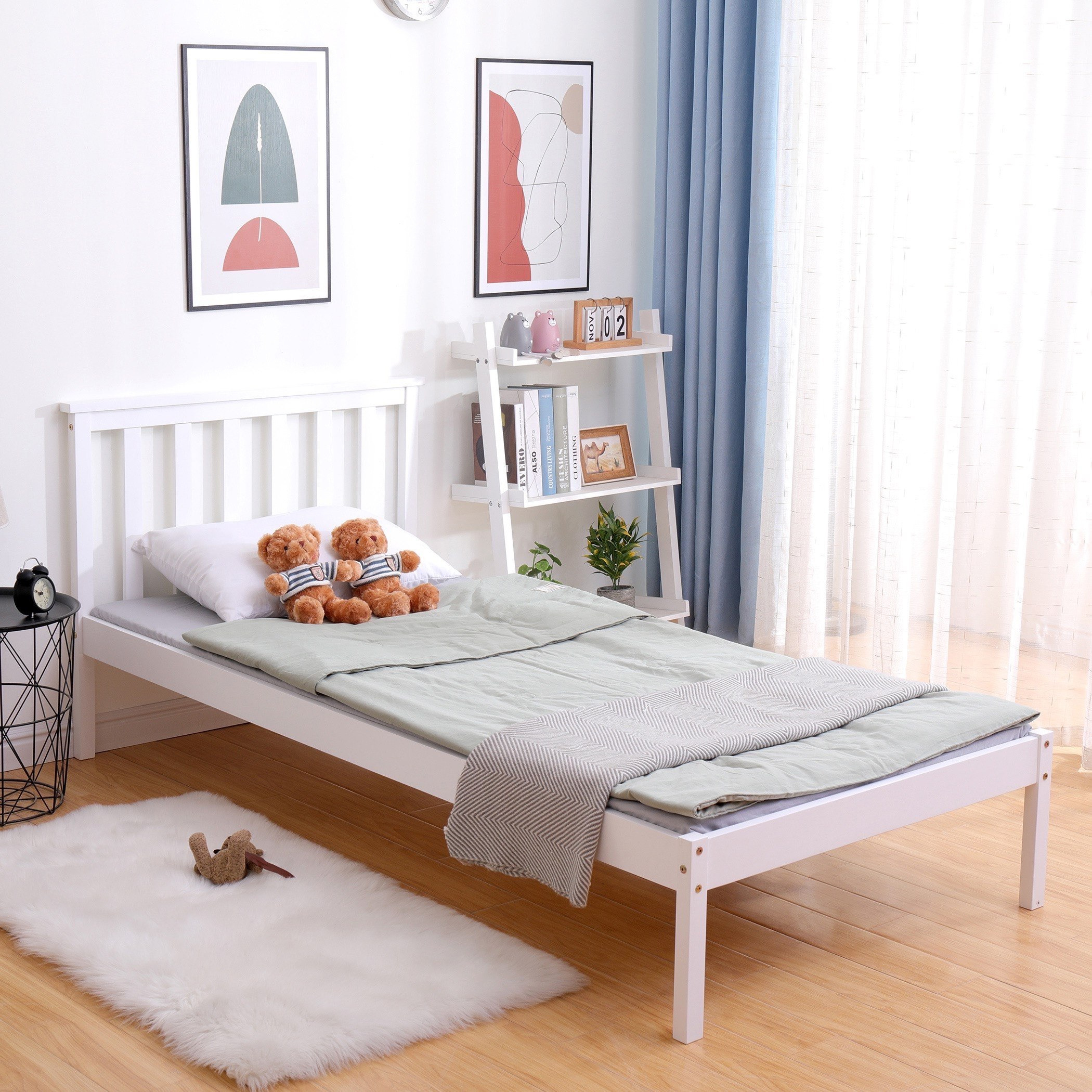 سرير فردي من الخشب الصلب - كودي من موڤو - 90x190 سم-hbxfurniture-bedsandbedsets-beds-single-image-1