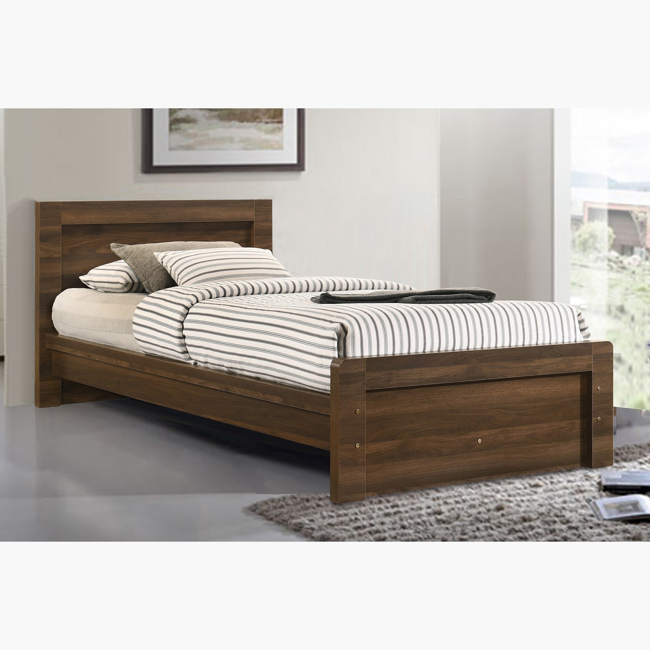 Movo Cooper Single Bed - 90x190 cm-hbxfurniture-bedsandbedsets-beds-single-image-1