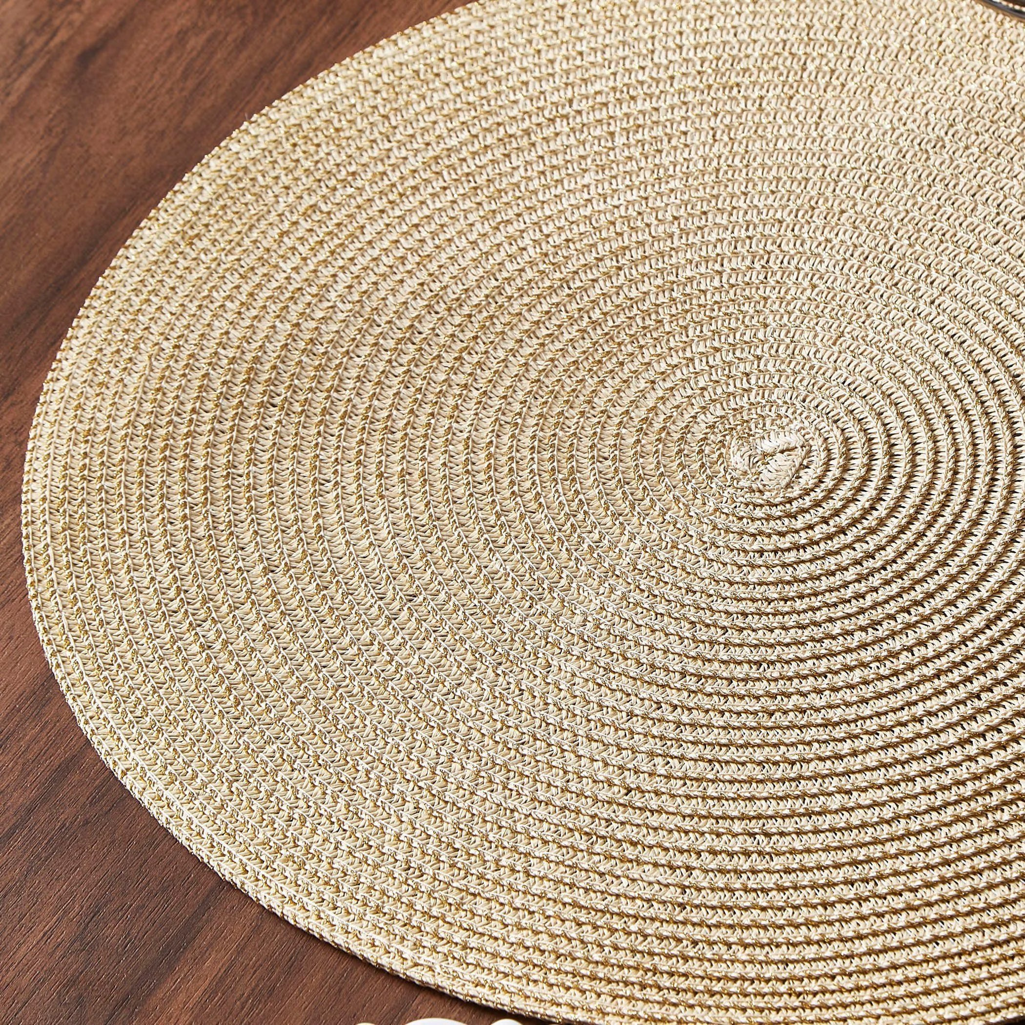 مفرش طاولة منسوج مستدير جالاكسي - 38 سم-hbxdecorandfurnishings-homefurnishings-tablelinens-image-2