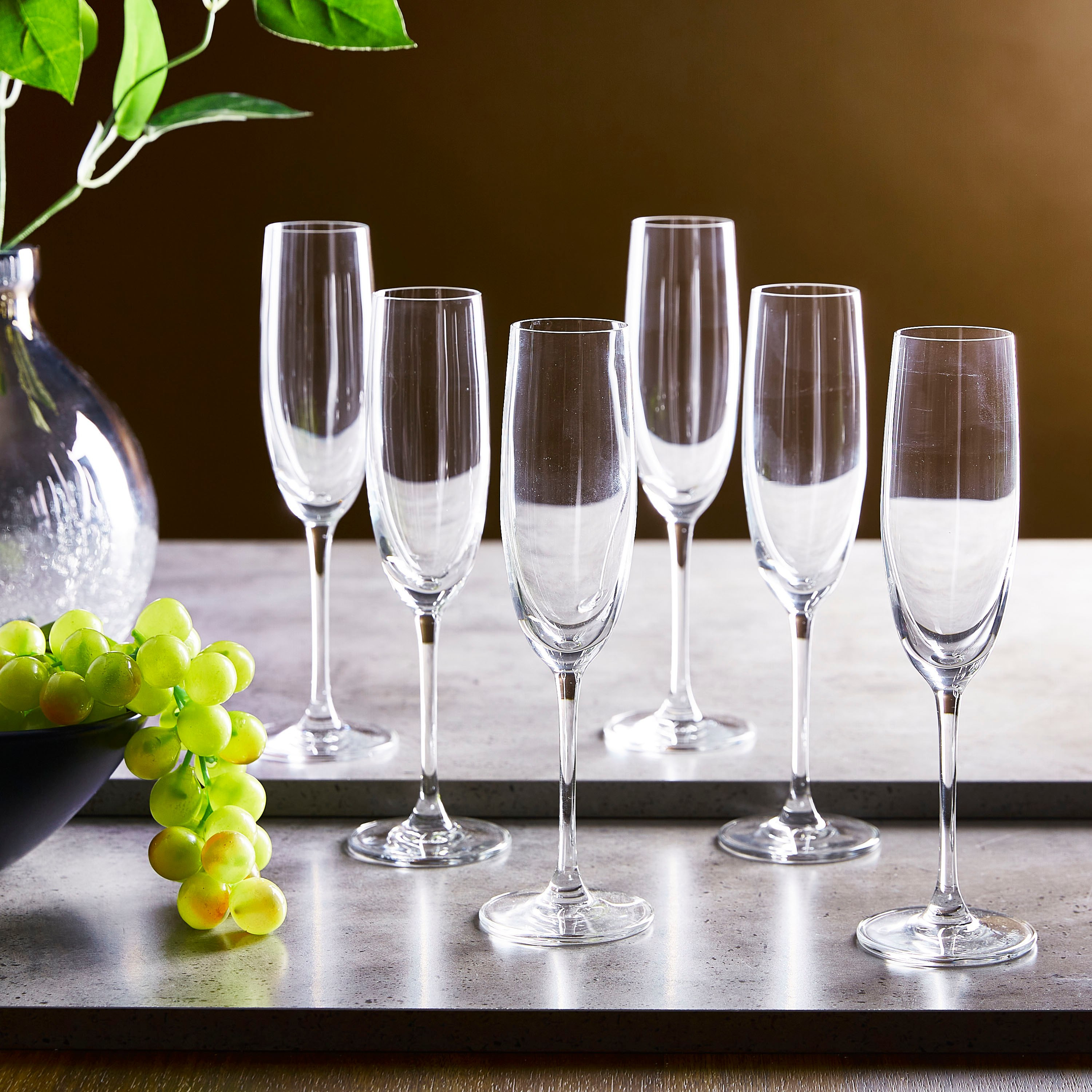 طقم كاسات طويلة 6 قطع من لوكاريس كريستال بانكوك بليس - 180 مل-hbxhomeware-hbxkitchen-image-1