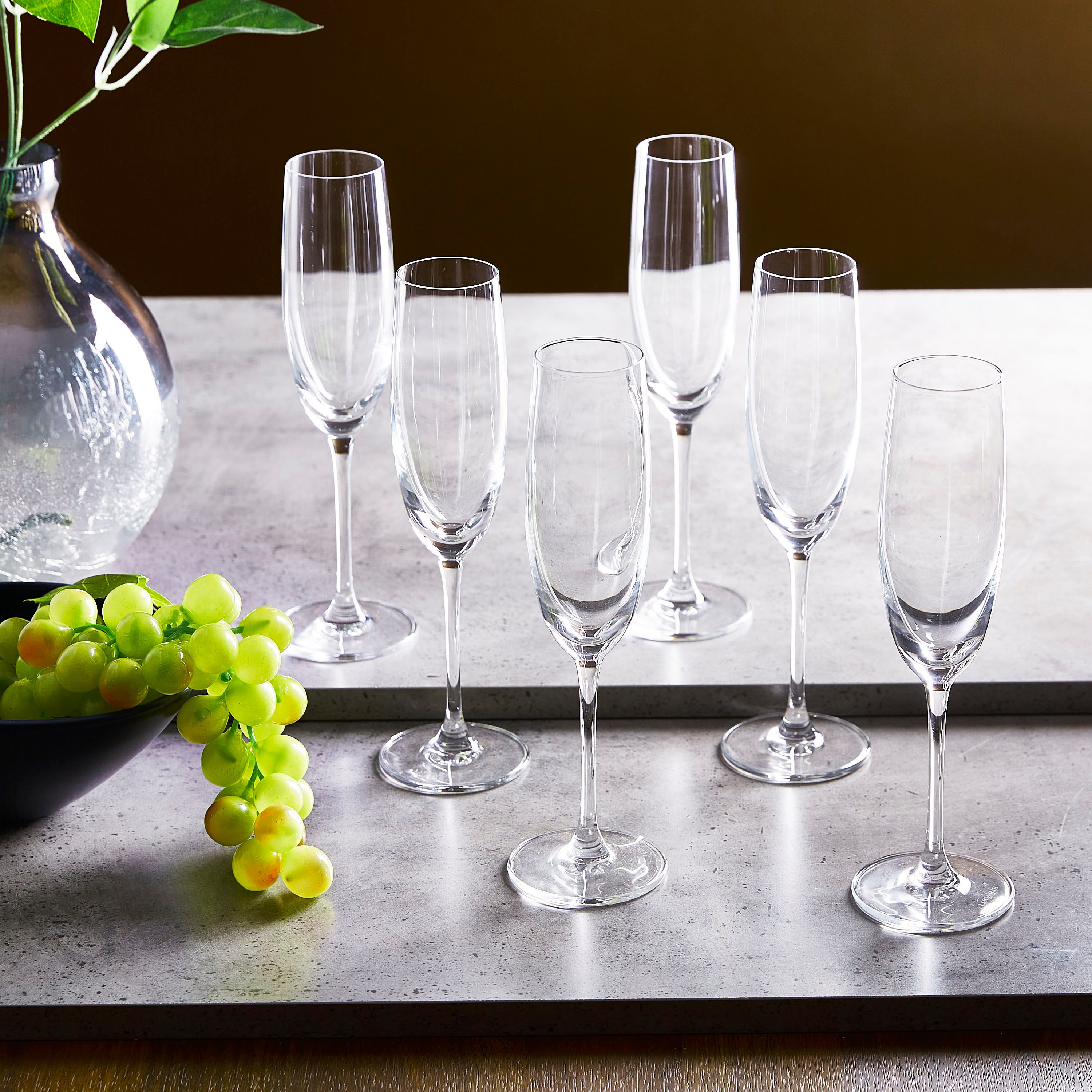طقم كاسات طويلة 6 قطع من لوكاريس كريستال بانكوك بليس - 180 مل-hbxhomeware-hbxkitchen-image-2