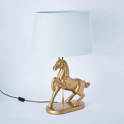 مصباح طاولة بتصميم حصان من إيكون - 68 سم