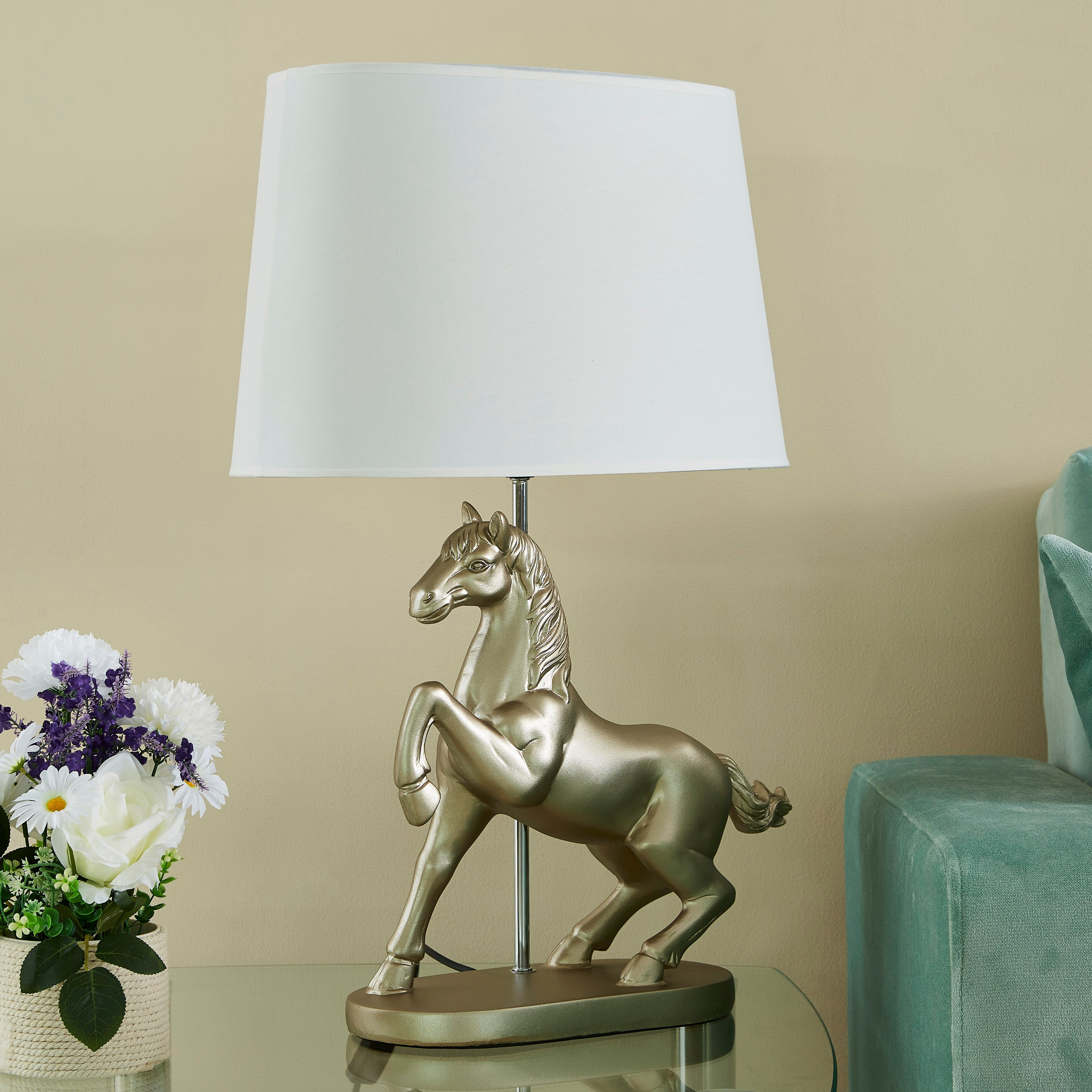 مصباح طاولة بتصميم حصان من إيكون - 68 سم-hbxlivingroom-lighting-tablelamps-image-1