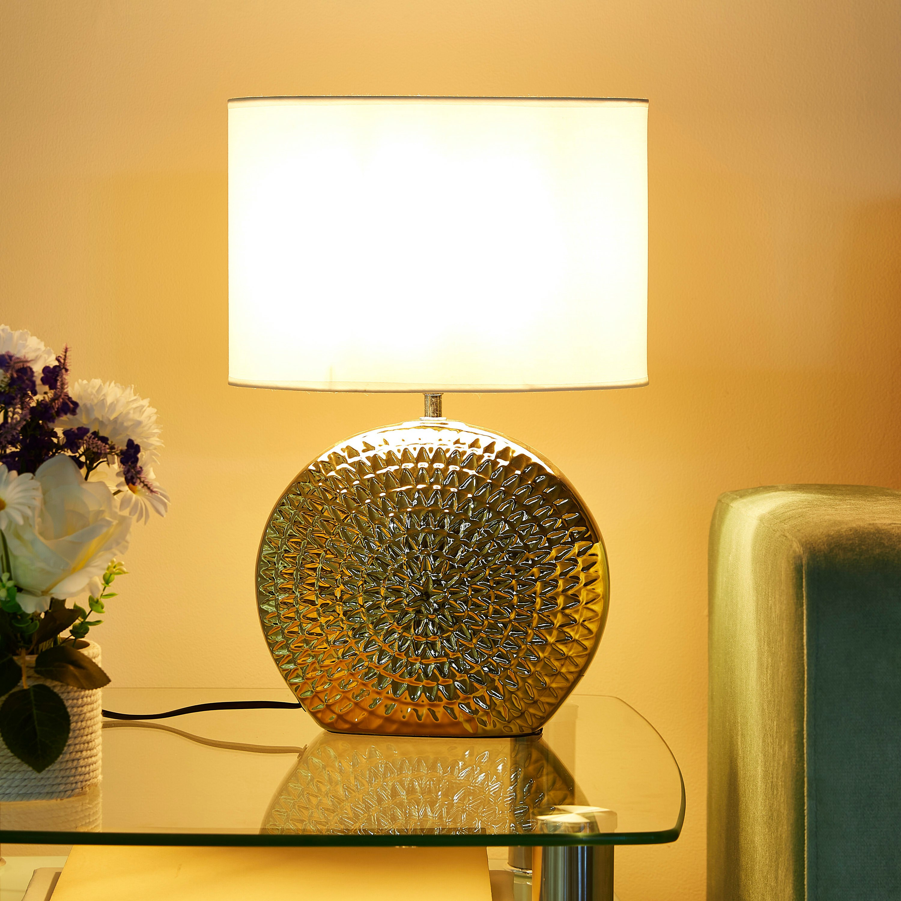 مصباح طاولة سيراميك من إيكون - 44 سم-hbxlivingroom-lighting-tablelamps-image-2