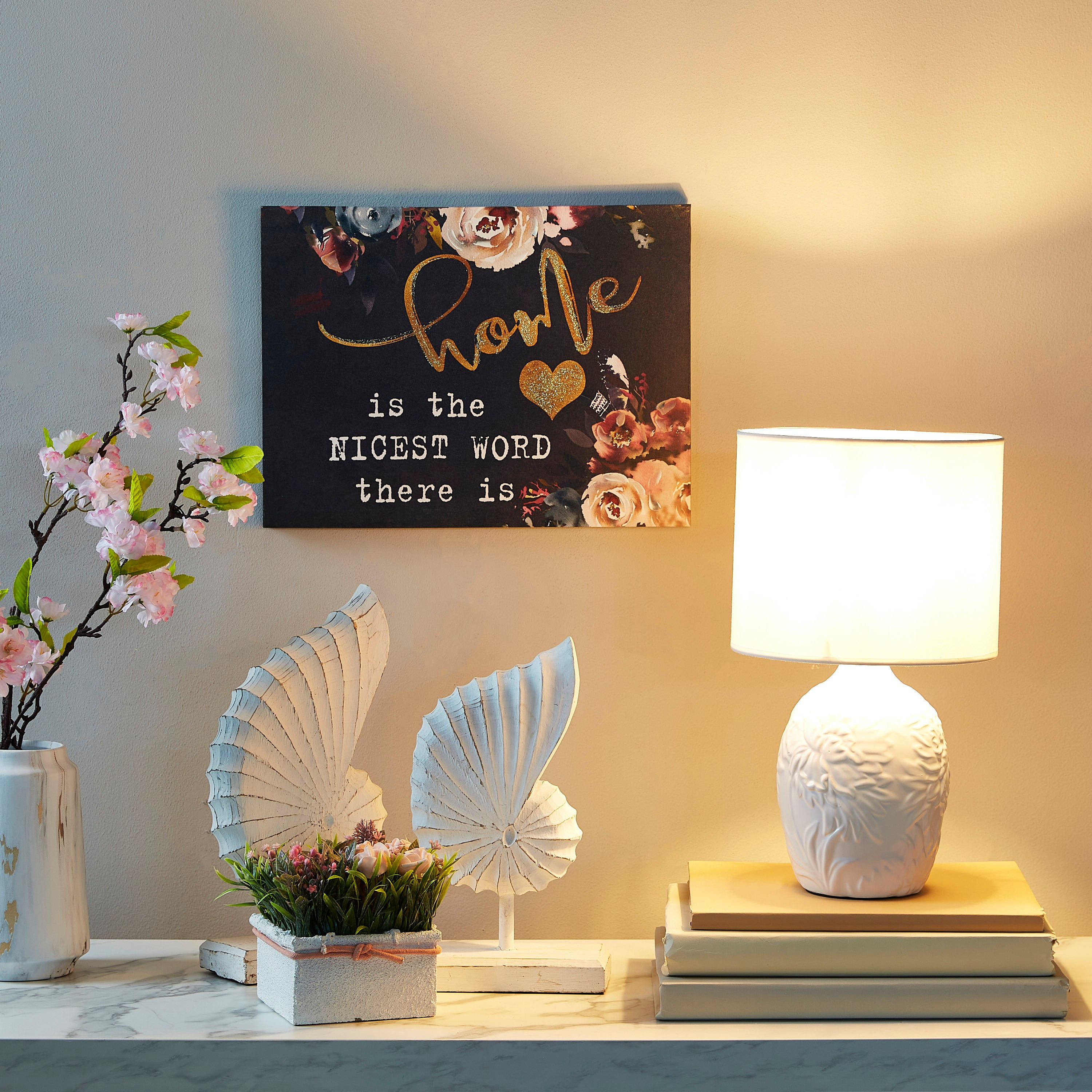 Ekon Ceramic Table Lamp - 37 cm-hbxlivingroom-lighting-tablelamps-image-5
