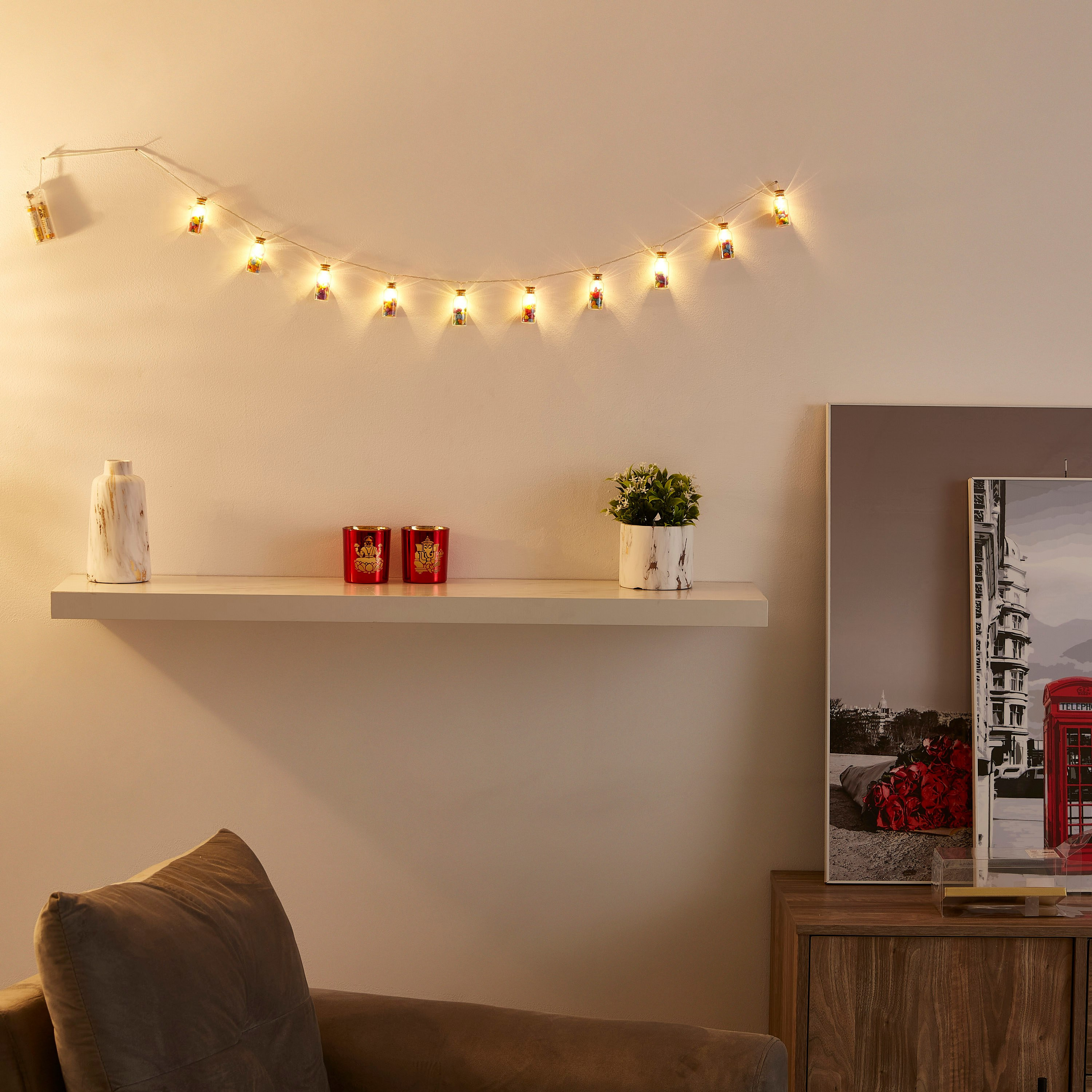 خيط إضاءة أل إي دي بتصميم قارورة 10 قطع من أورلا - 120 سم-hbxhomeware-lighting-decorativesandstringlights-image-5