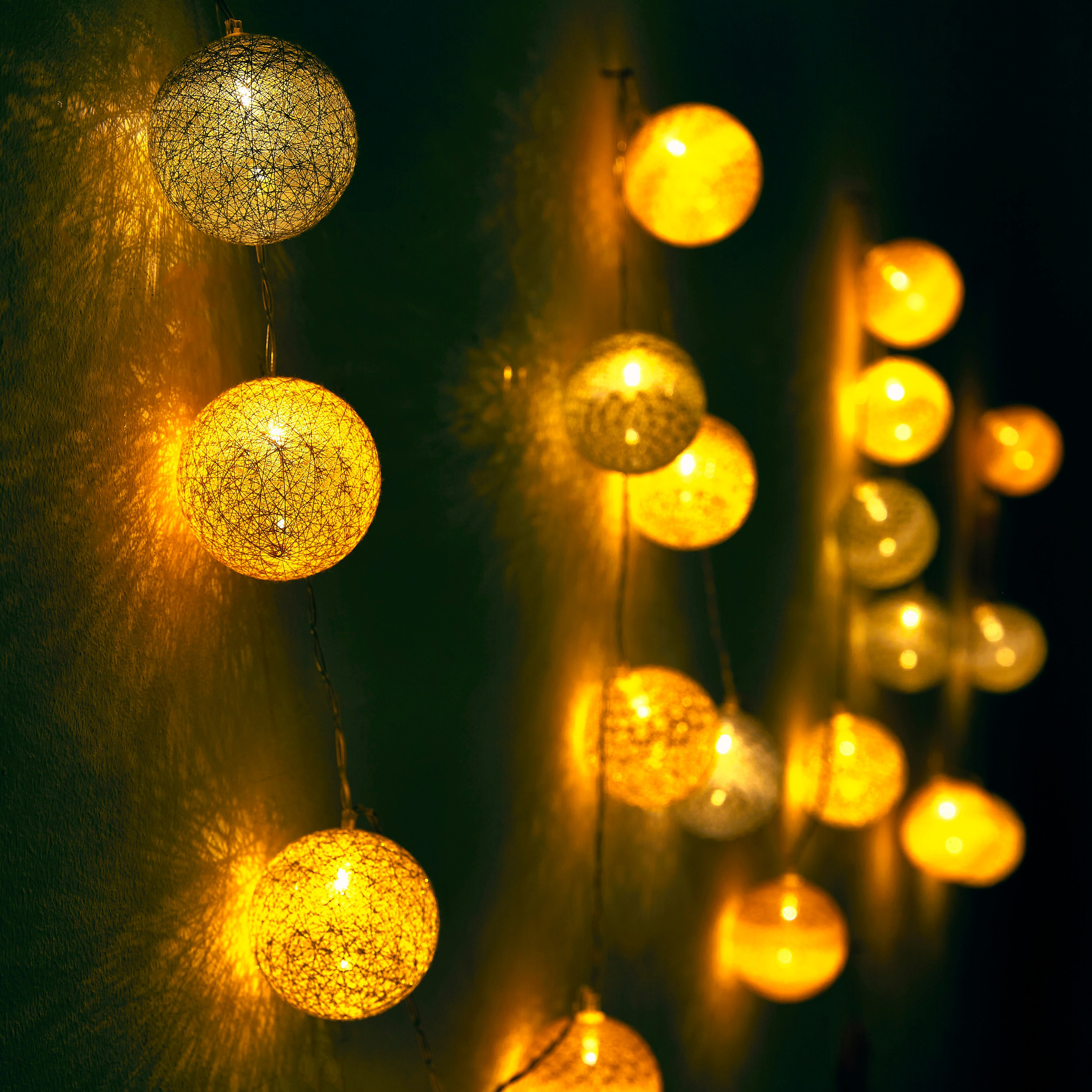 سلسلة مصابيح إل أي دي قطرة ماء من أورلا - 20 قطع - 315 سم-hbxdiningroom-lighting-decorativesandstringlights-image-2