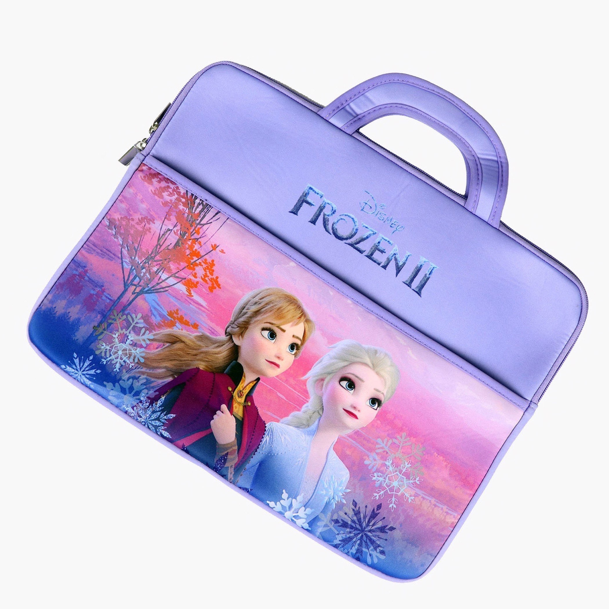 شنطة لابتوب بطبعات فروزن ومقبض - 29x2x39 سم-hbxkidsandyouth-playroom-stationery-image-3