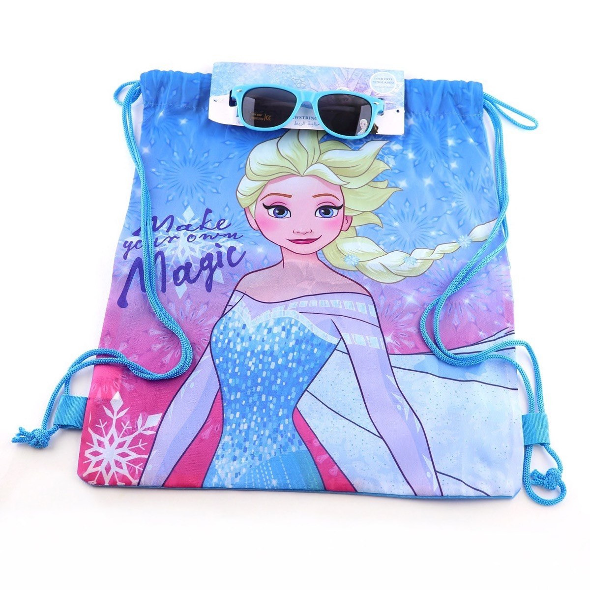 شنطة بطبعات فروزون مع نظارات شمسية-hbxkidsandyouth-playroom-stationery-image-4