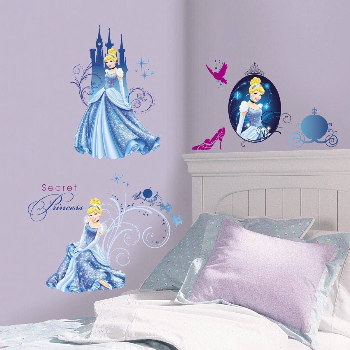 ملصق حائط بييل أند ستيك برنسيس ساندريلا من ديزني-hbxhomeware-hbxkidsandyouth-image-1