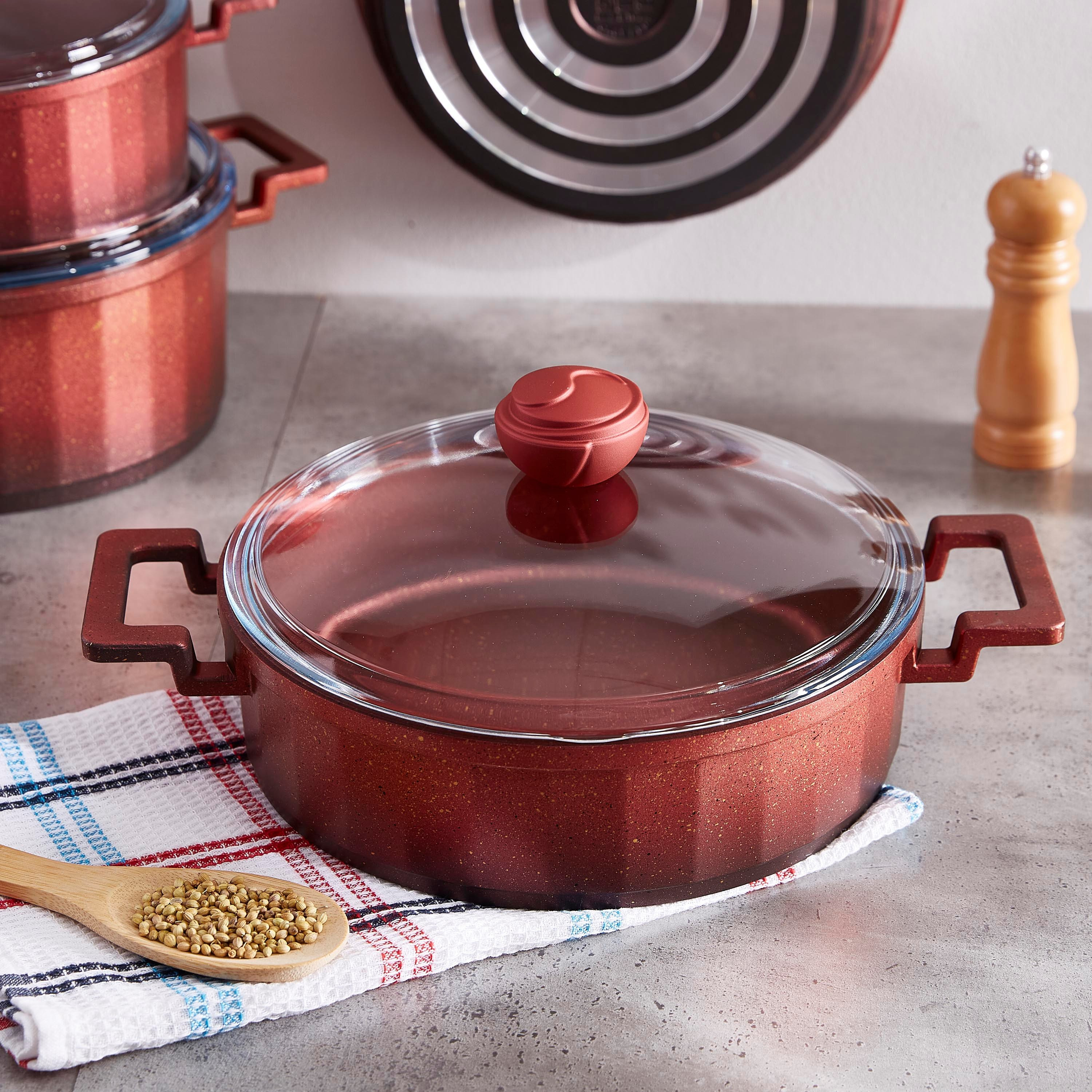 طقم أواني طهي ثقيلة دايكاست قابلة للاستخدام في الفرن من لا كوتشينا -7 قطع-hbxkitchen-kitchenware-foodpreparation-image-5