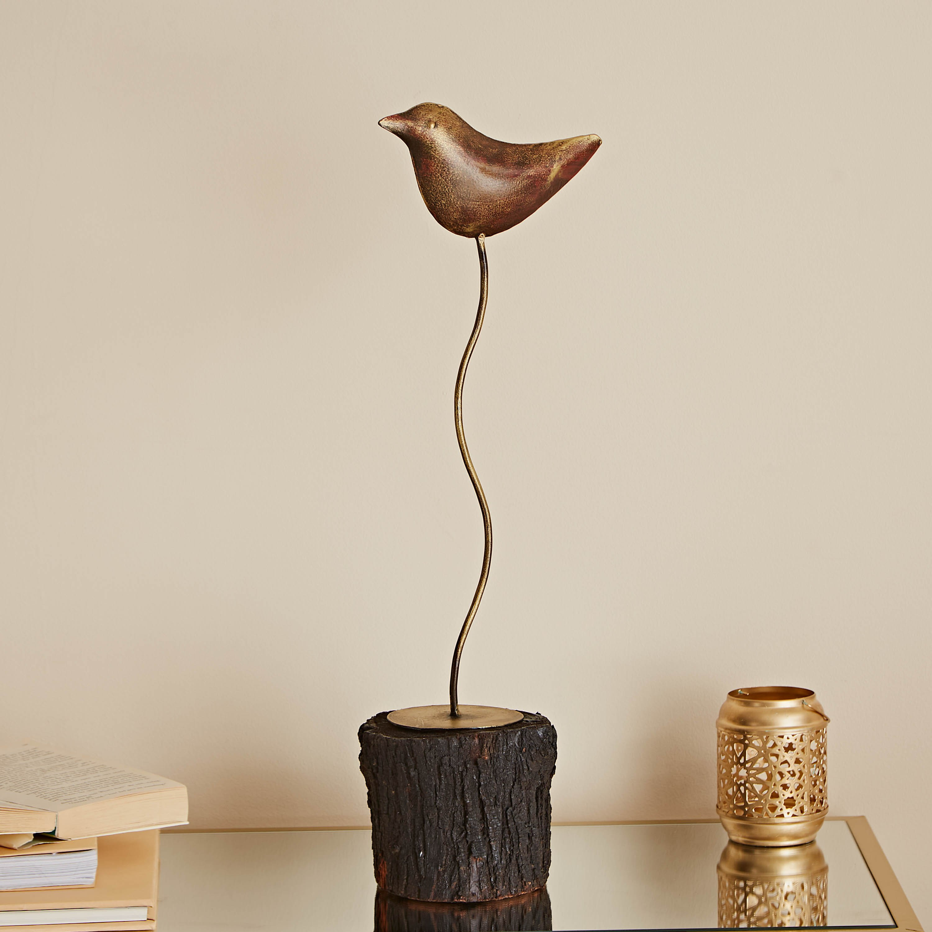 تمثال ديكور بتصميم طائر على عصا - إيبيزا-hbxhomeware-homedecor-figurinesandornaments-image-1