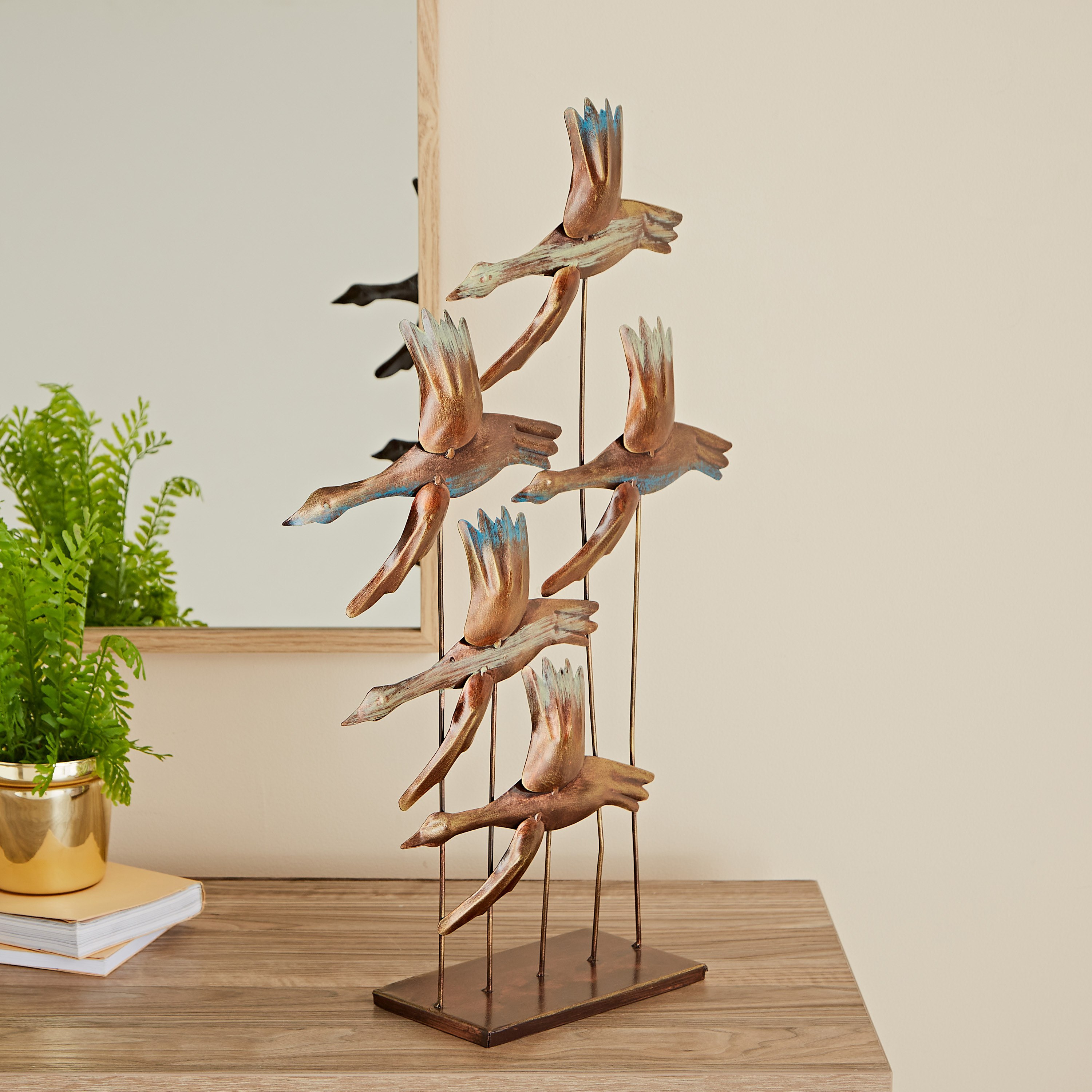 ديكور طاولة بتصميم عائلة طائر وردة من إيبيزا-hbxhomeware-homedecor-figurinesandornaments-image-1
