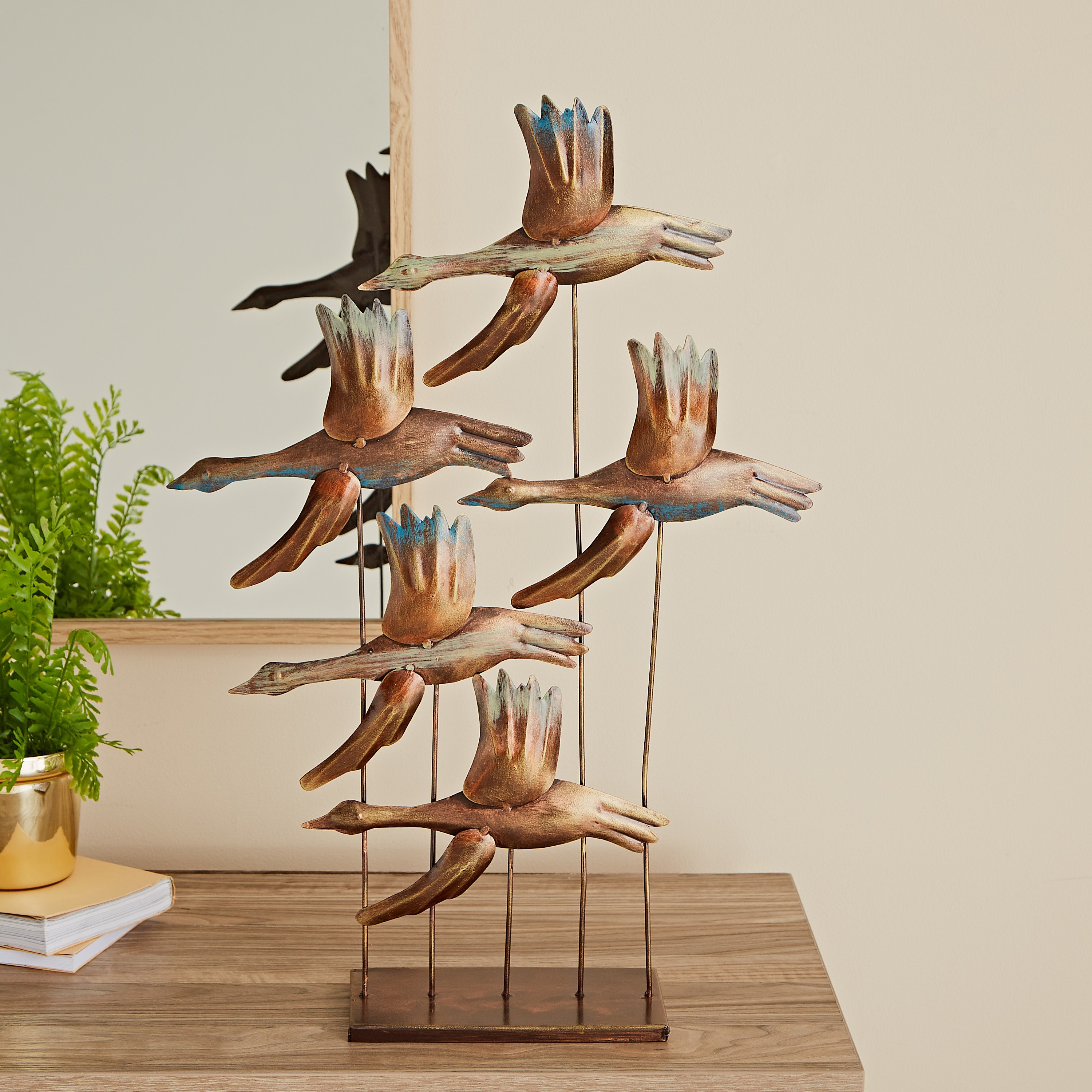 ديكور طاولة بتصميم عائلة طائر وردة من إيبيزا-hbxhomeware-homedecor-figurinesandornaments-image-2