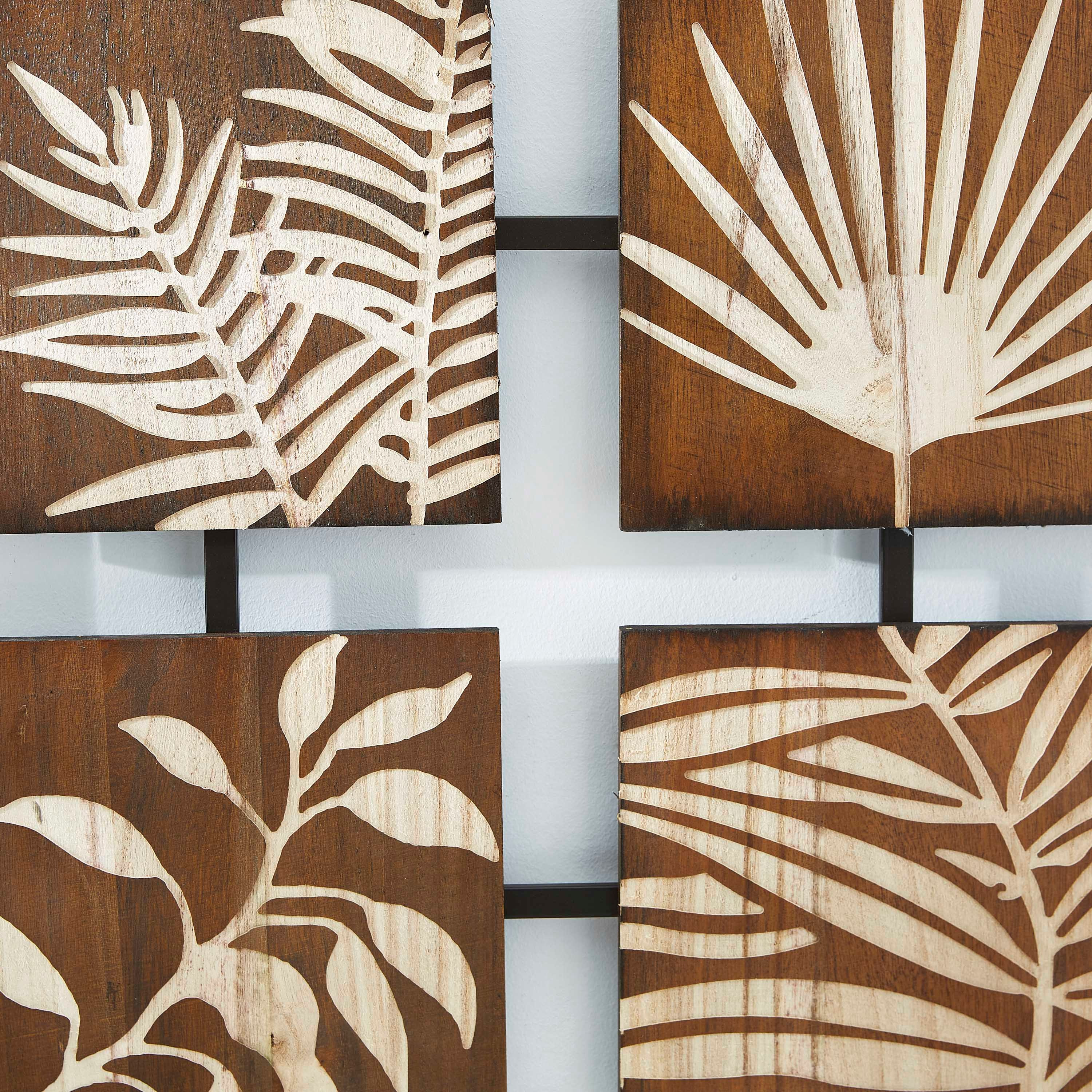 Ibiza Tavya Leaf Wall Decor-hbxdiningroom-walldecor-wallart-image-3