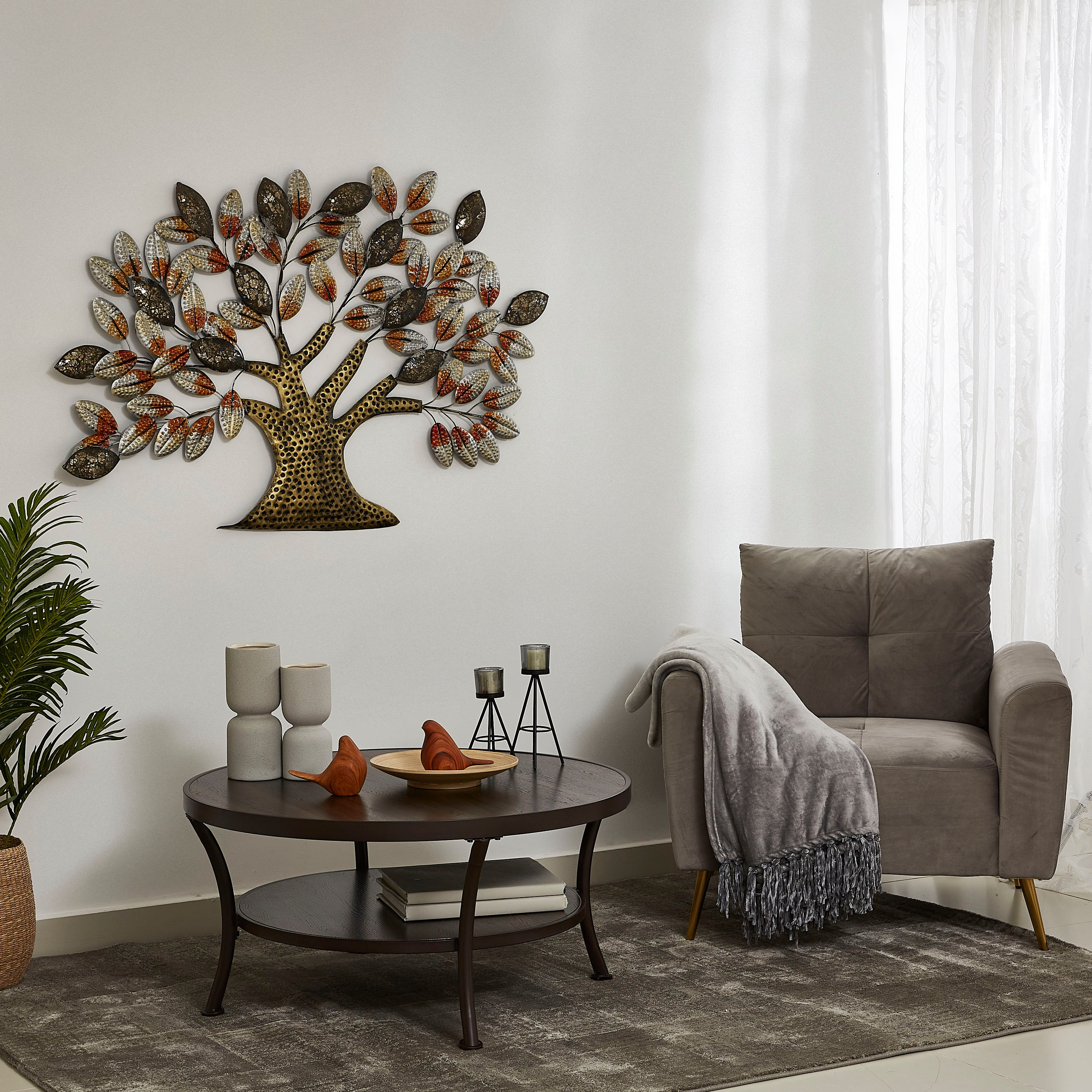زينة حائط بتصميم شجرة ليودز من إيبيزا-hbxdiningroom-walldecor-wallart-image-4