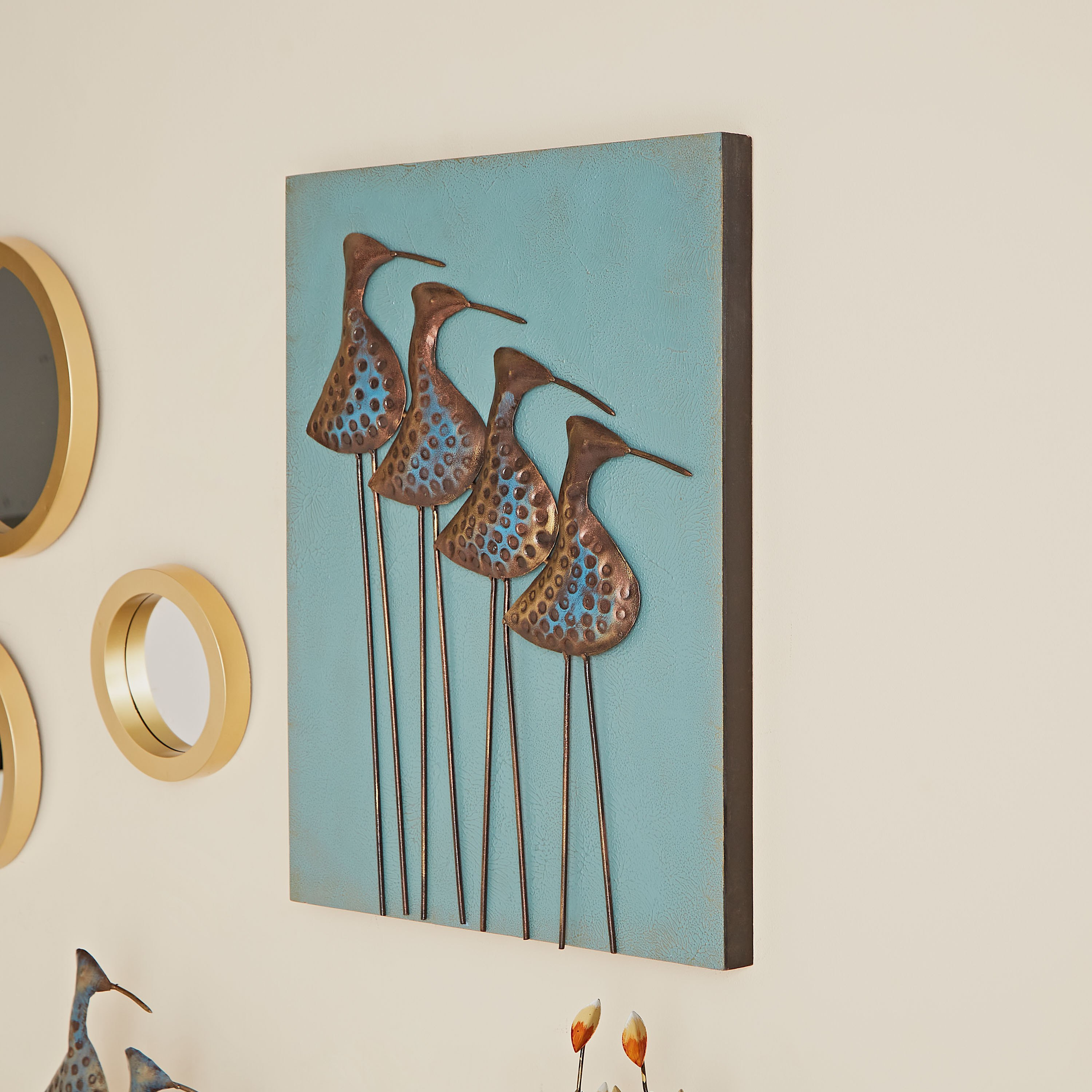 ديكور حائط بتصميم طائر جينال - إيبيزا-hbxdiningroom-walldecor-wallart-image-1