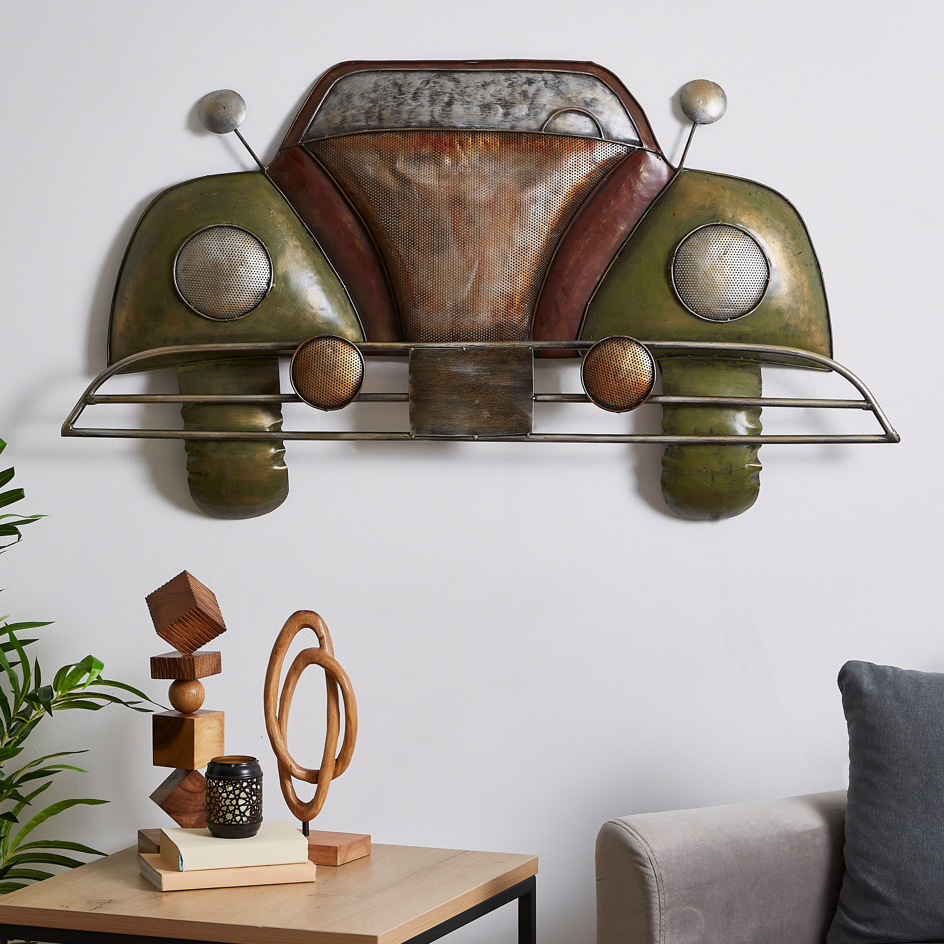 قطعة ديكور بتصميم سيارة معتّقة من إيبيزا-hbxdiningroom-walldecor-wallart-image-2