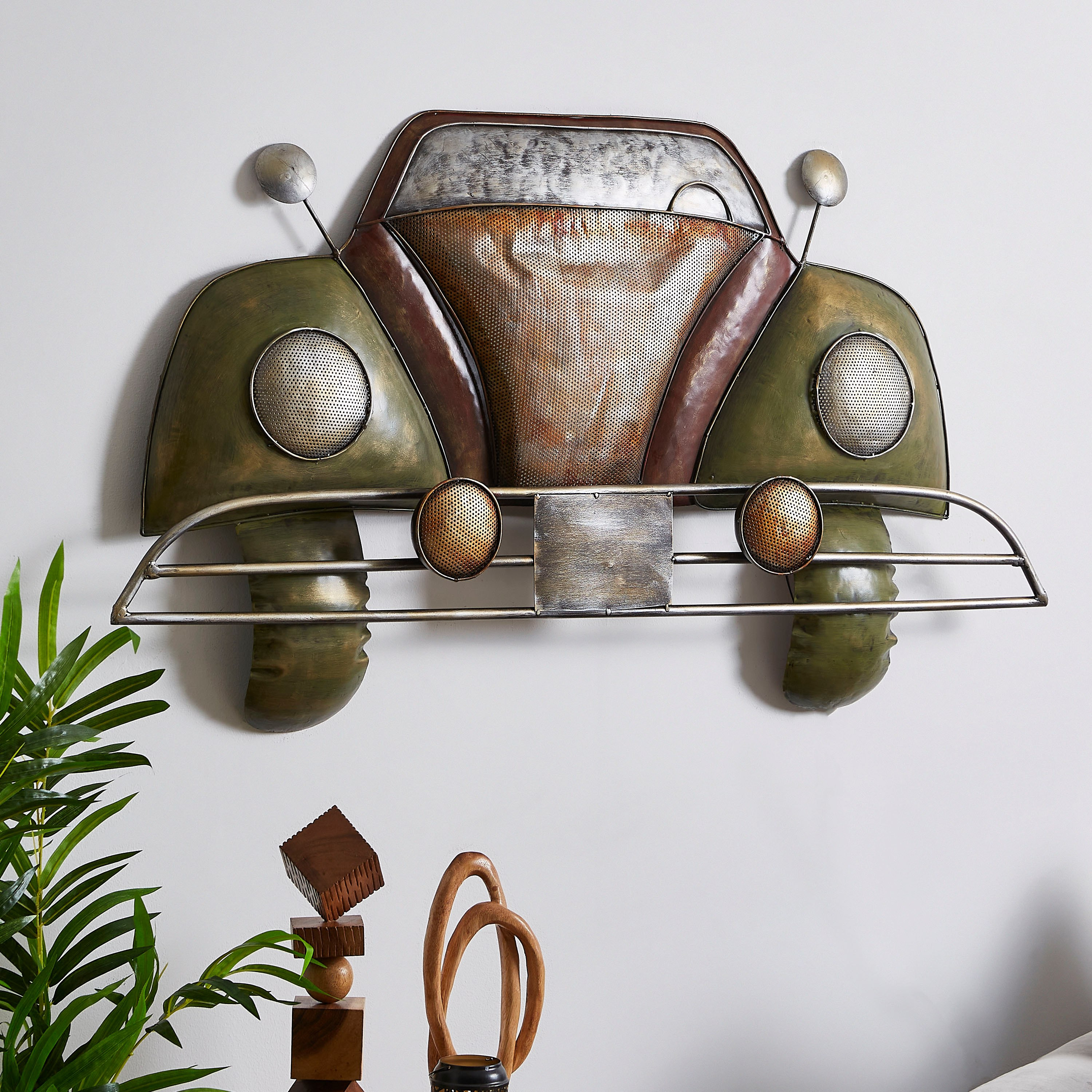 قطعة ديكور بتصميم سيارة معتّقة من إيبيزا-hbxdiningroom-walldecor-wallart-image-3