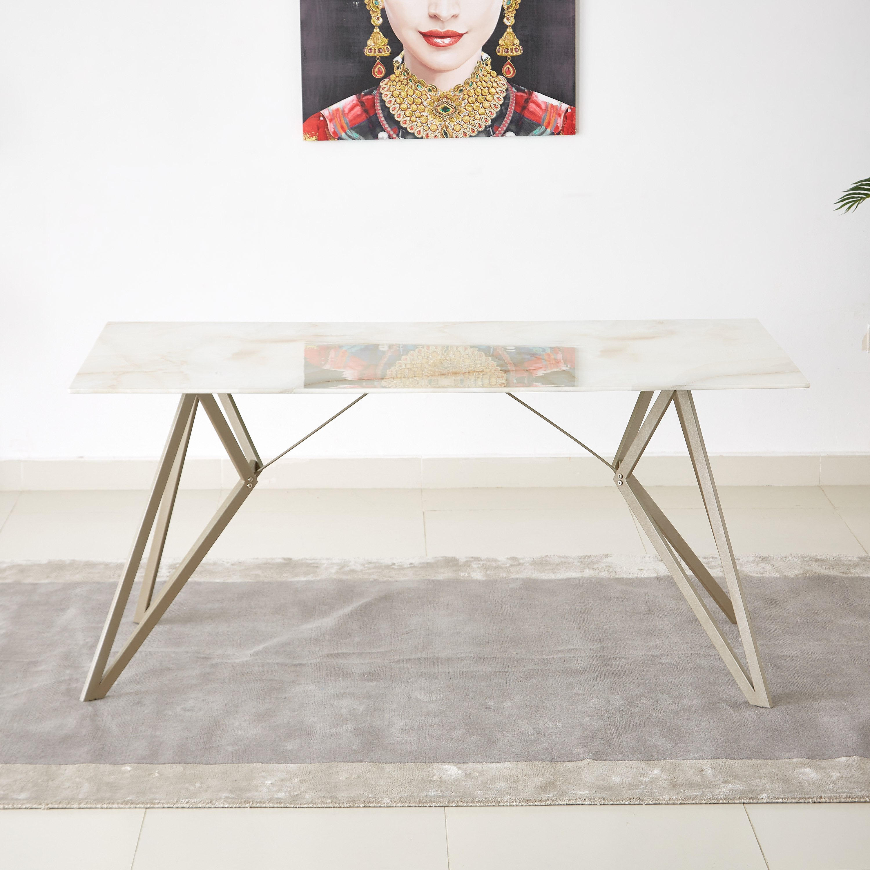طقم سفرة 6 مقاعد من كارولين-hbxfurniture-diningtablesandsets-diningsets-sixseater-image-4
