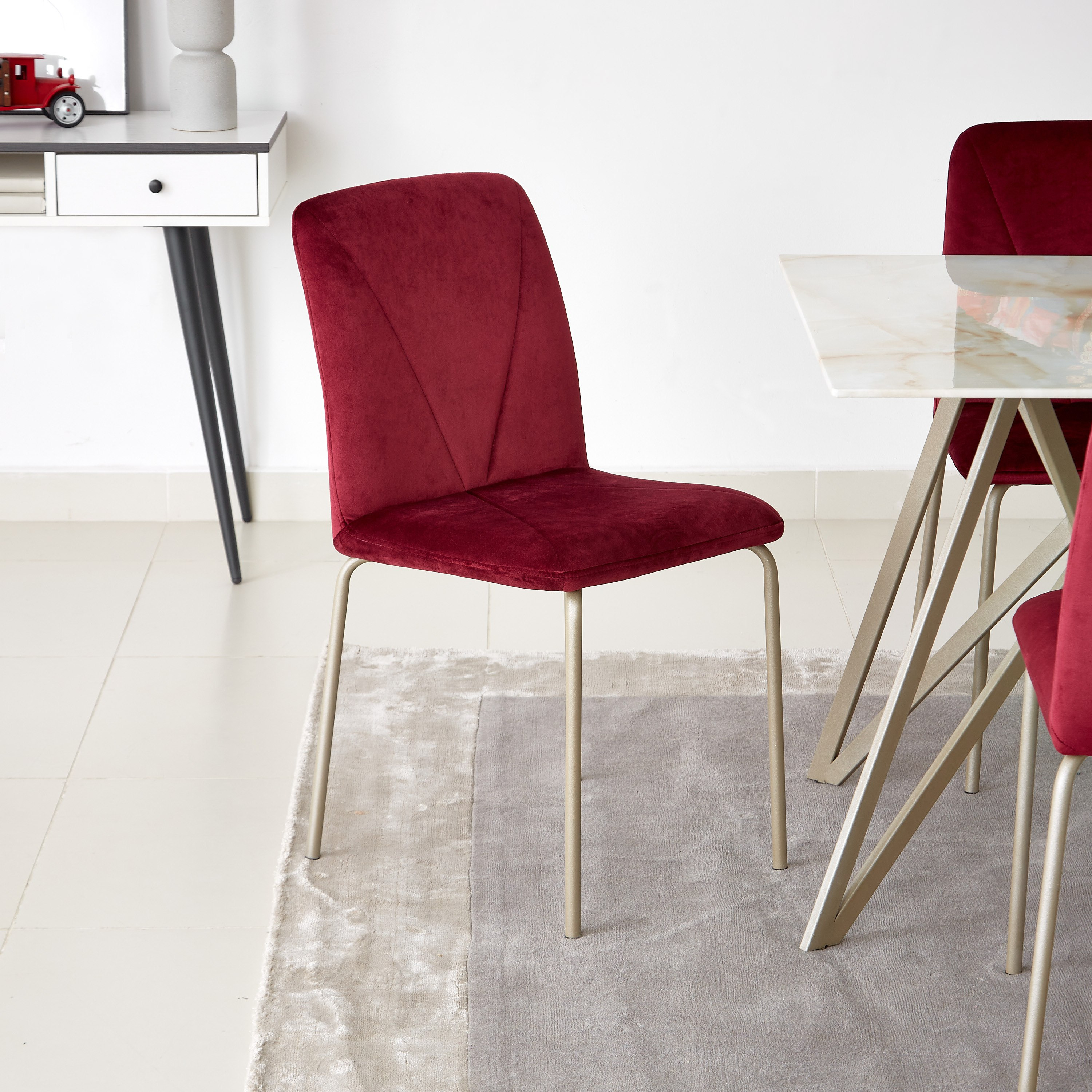 طقم سفرة 6 مقاعد من كارولين-hbxfurniture-diningtablesandsets-diningsets-sixseater-image-9