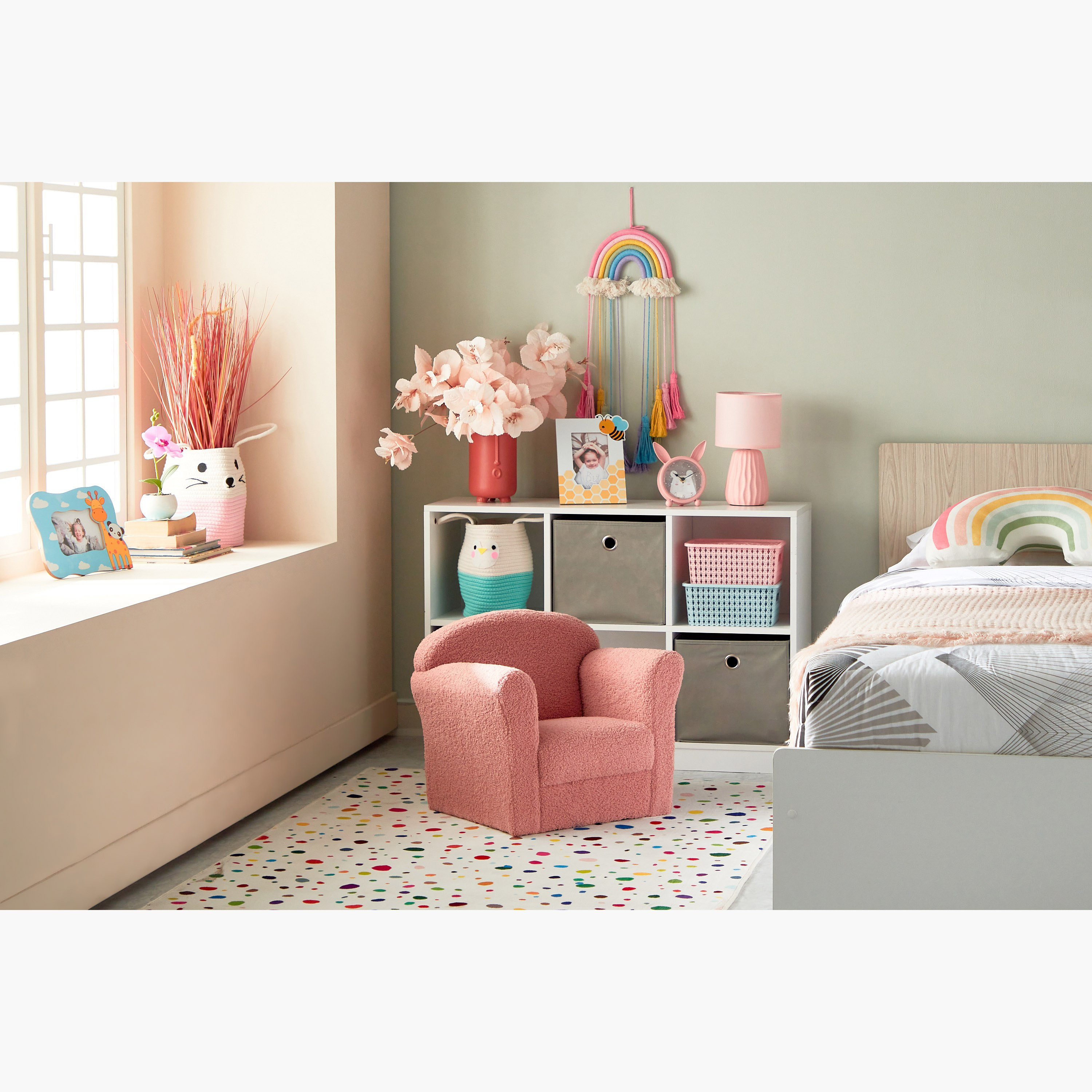 مقعد أطفال بمساند ذراعين من تيدي-hbxfurniture-kidsroom-studychairs-image-7