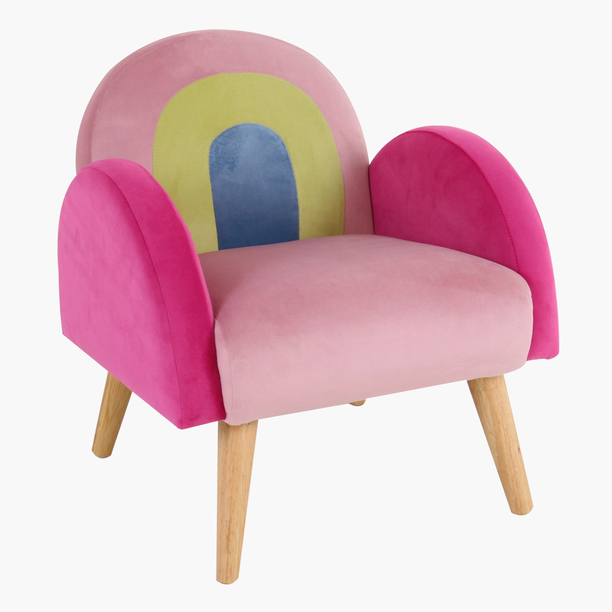 كرسي للأطفال بتصميم قوس قزح-hbxfurniture-kidsroom-studychairs-image-3