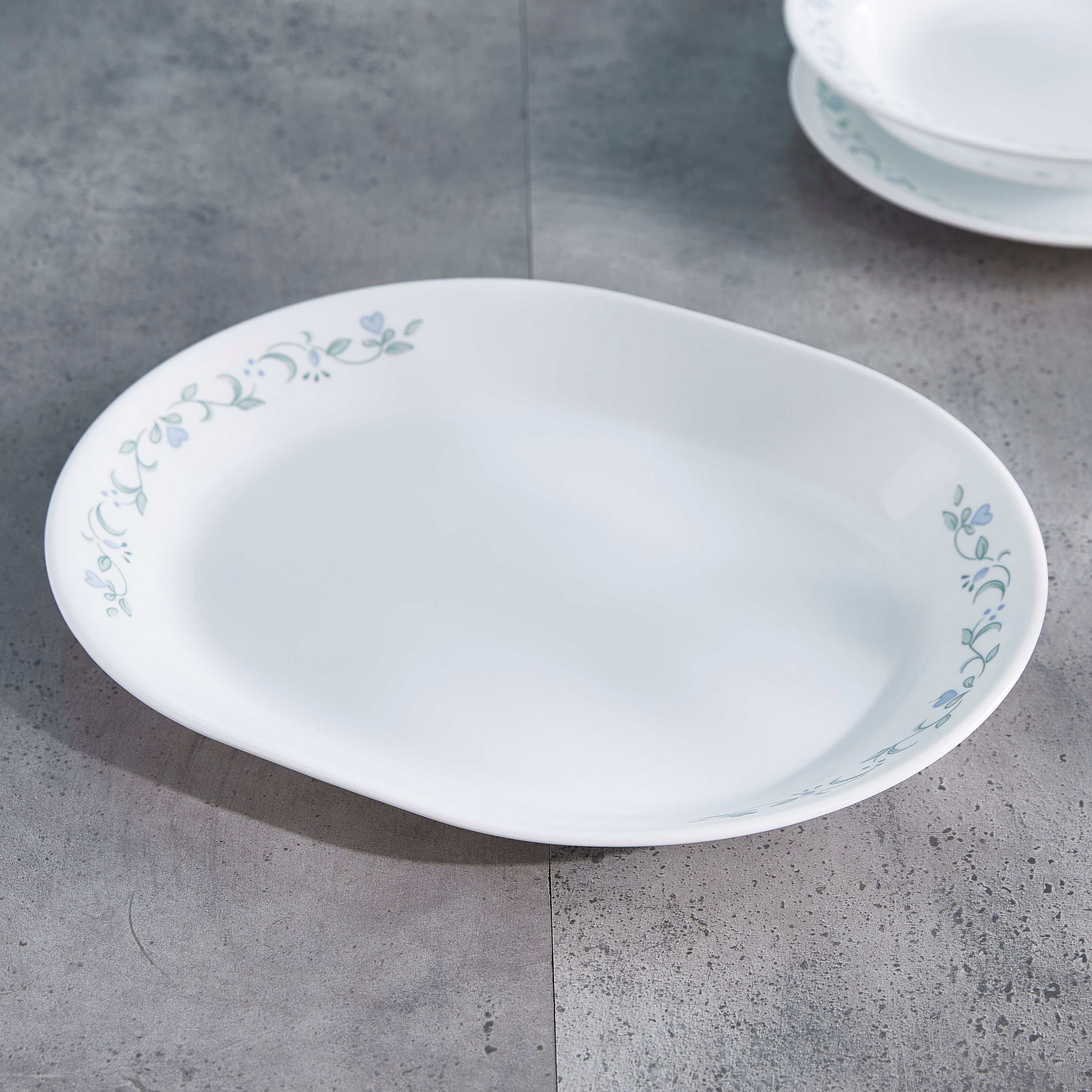 صحن من كوريل كاونتري كوتاج - 31x25 سم-hbxdecorandfurnishings-tabletop-crockery-image-1