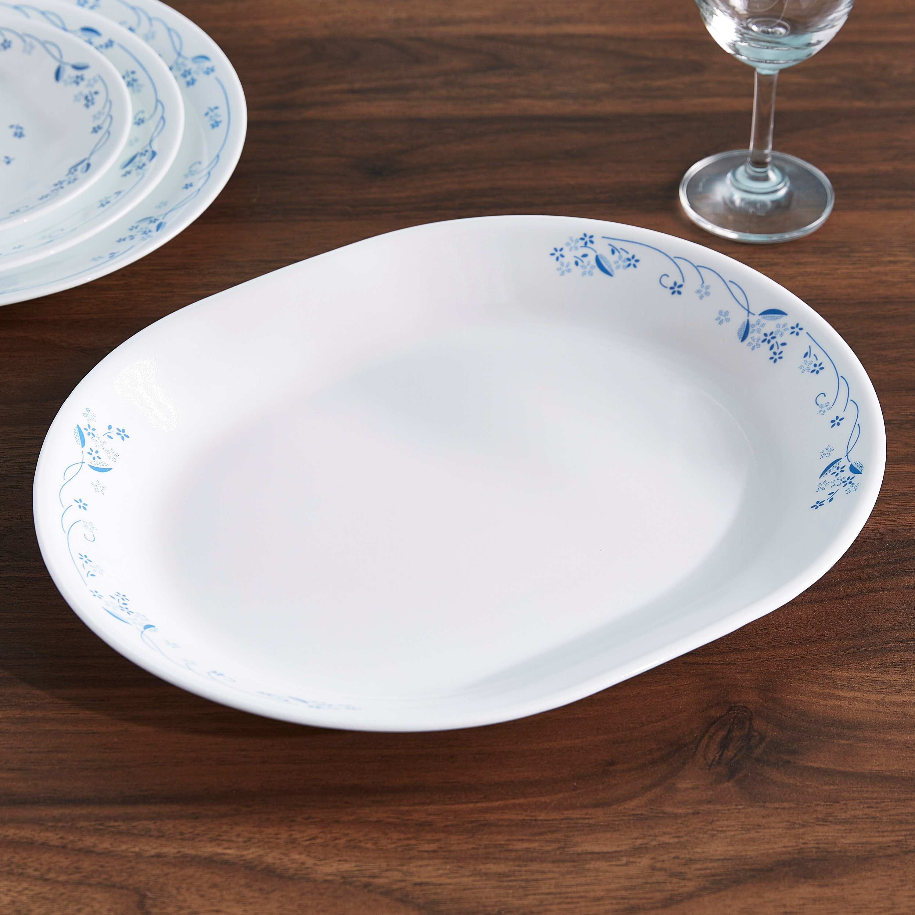 طبق مقاطعة كوريل - 31 × 25 سم-hbxdecorandfurnishings-tabletop-crockery-image-1