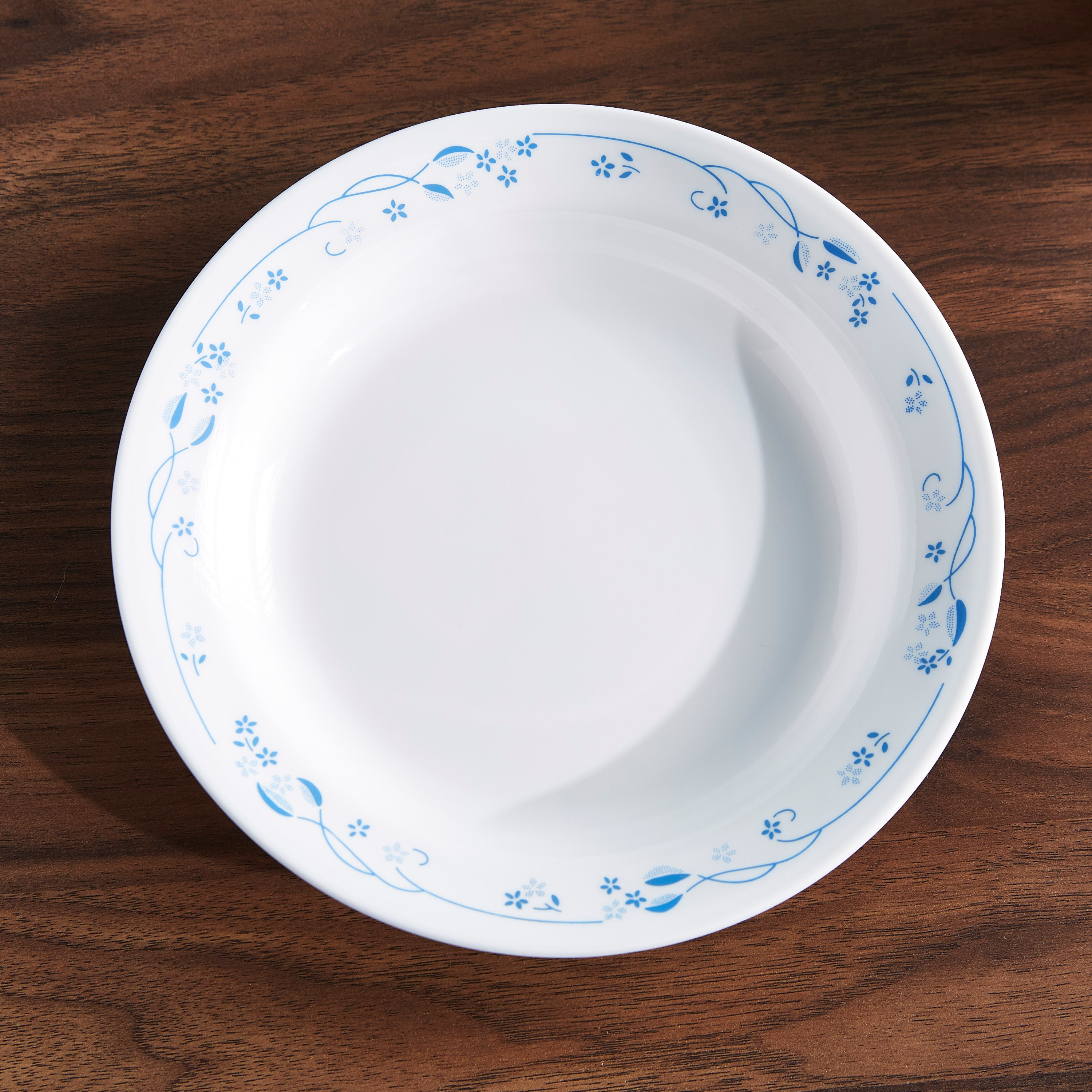 صحن حساء بحواف زرقاء من كوريل بروفينشال - 21 سم-hbxdecorandfurnishings-tabletop-crockery-image-2