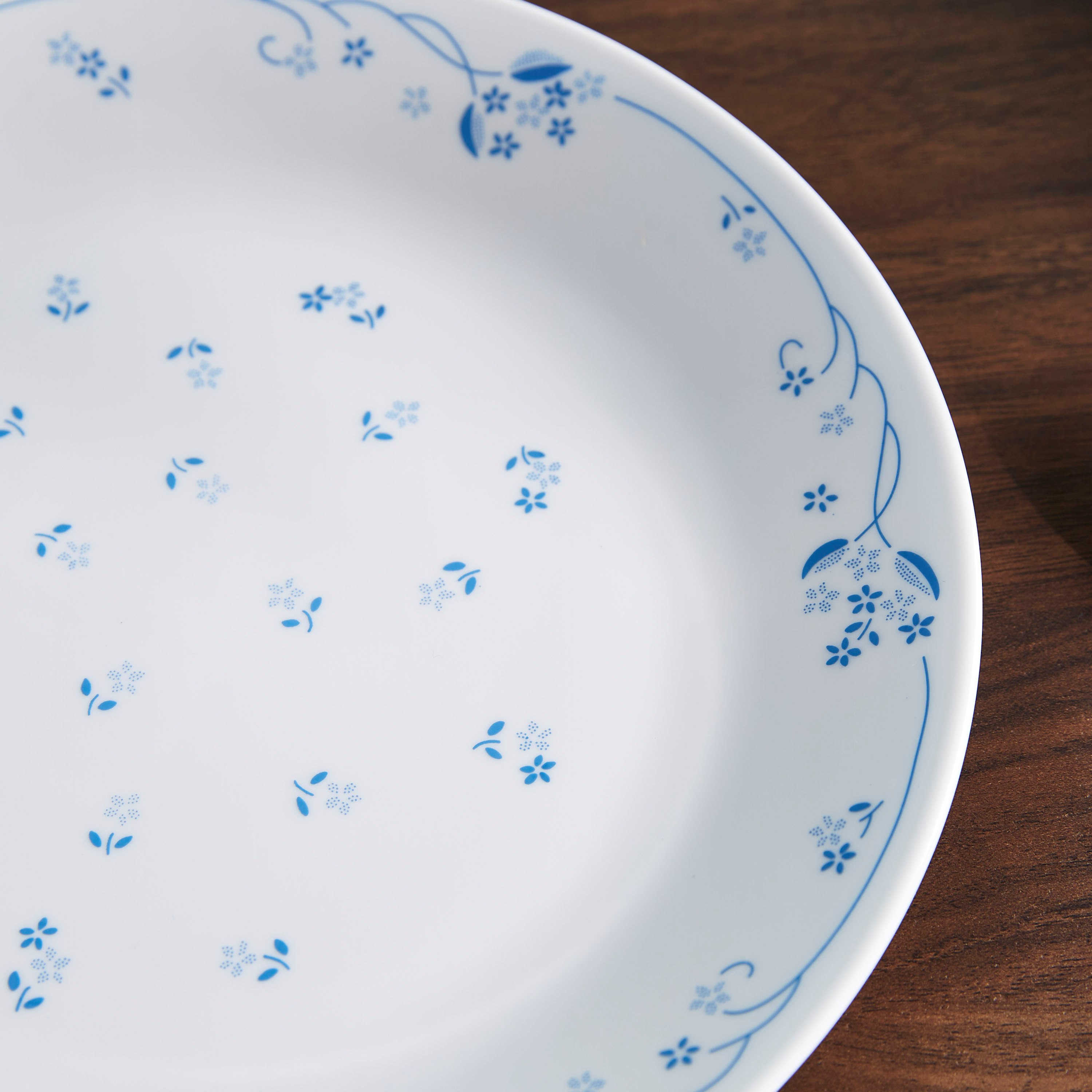 صحن عشاء أزرق من كوريل بروفينشال - 26 سم-hbxdecorandfurnishings-tabletop-crockery-image-2