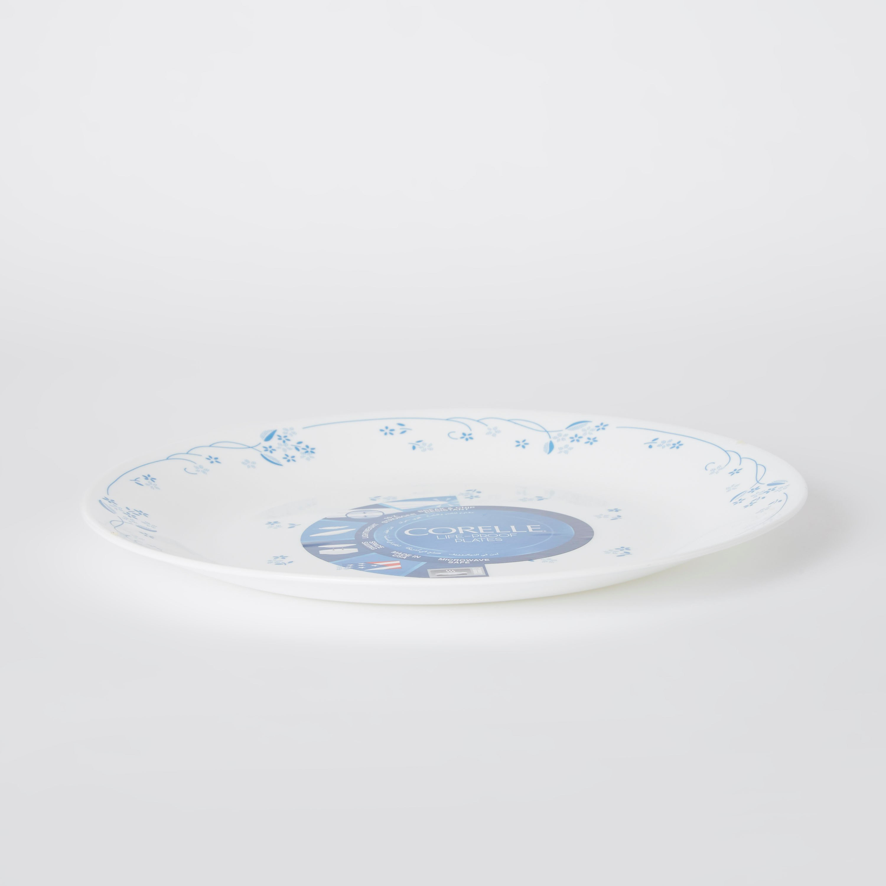 صحن عشاء أزرق من كوريل بروفينشال - 26 سم-hbxdecorandfurnishings-tabletop-crockery-image-6