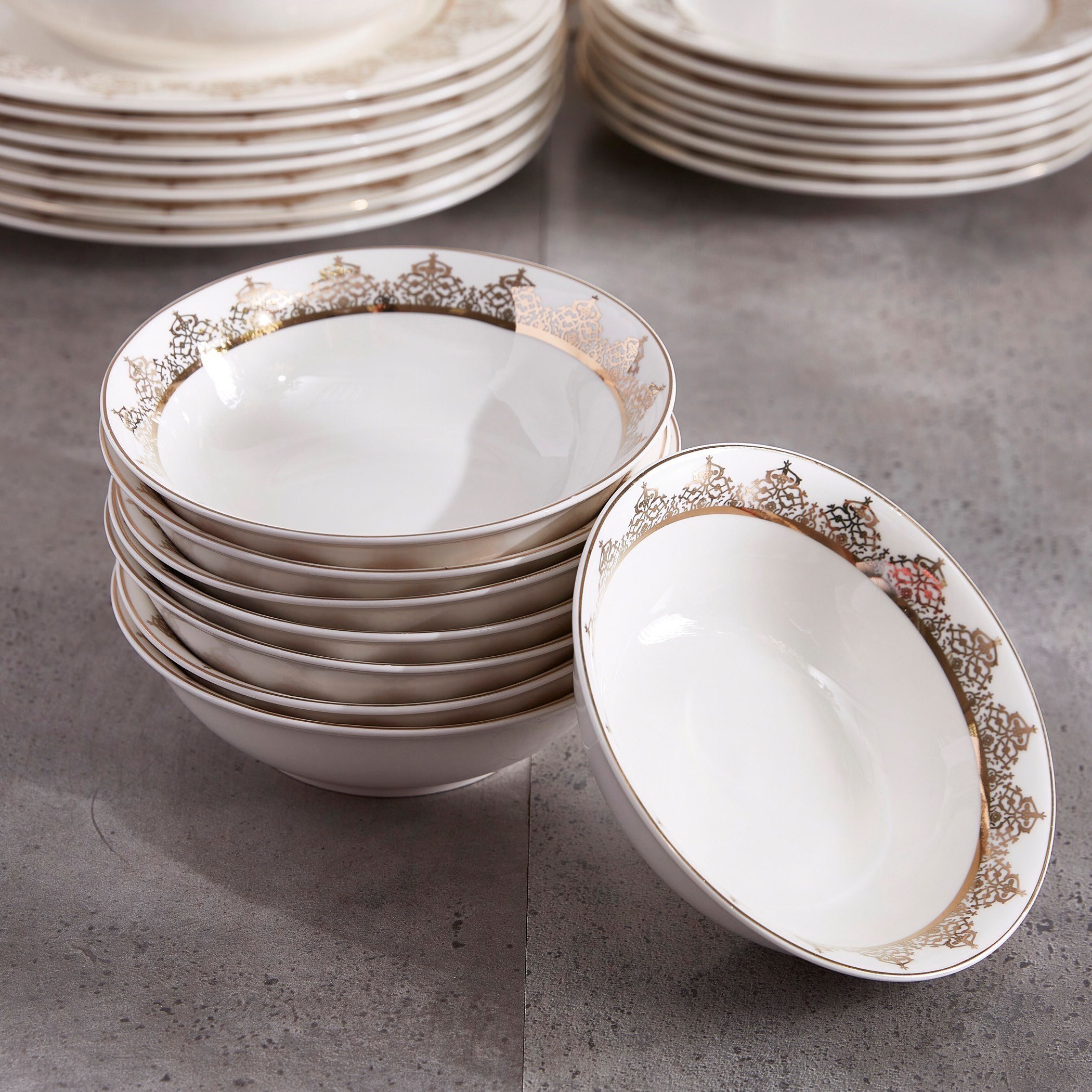 طقم مستلزمات المائدة من الخزف الصيني من فيست فينيس - 47 قطعة-hbxhomeware-hbxkitchen-image-6